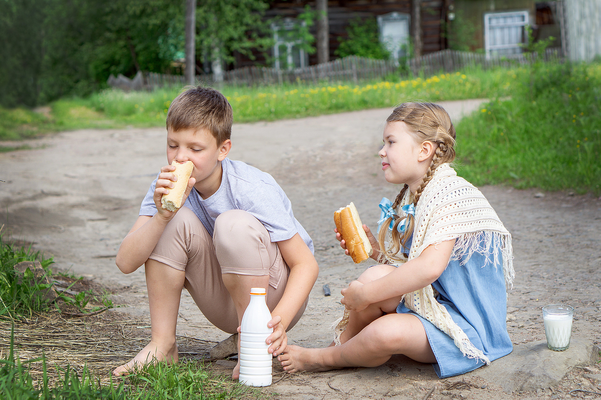 ДЕРЕВЕНСКАЯ ИСТОРИЯ. Семейный и детский фотограф в Хабаровске Анна Гриневич