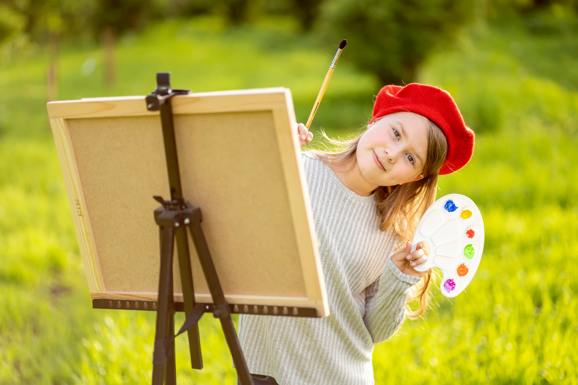 ХУДОЖНИКИ в беретах. Семейный и детский фотограф в Хабаровске Анна Гриневич