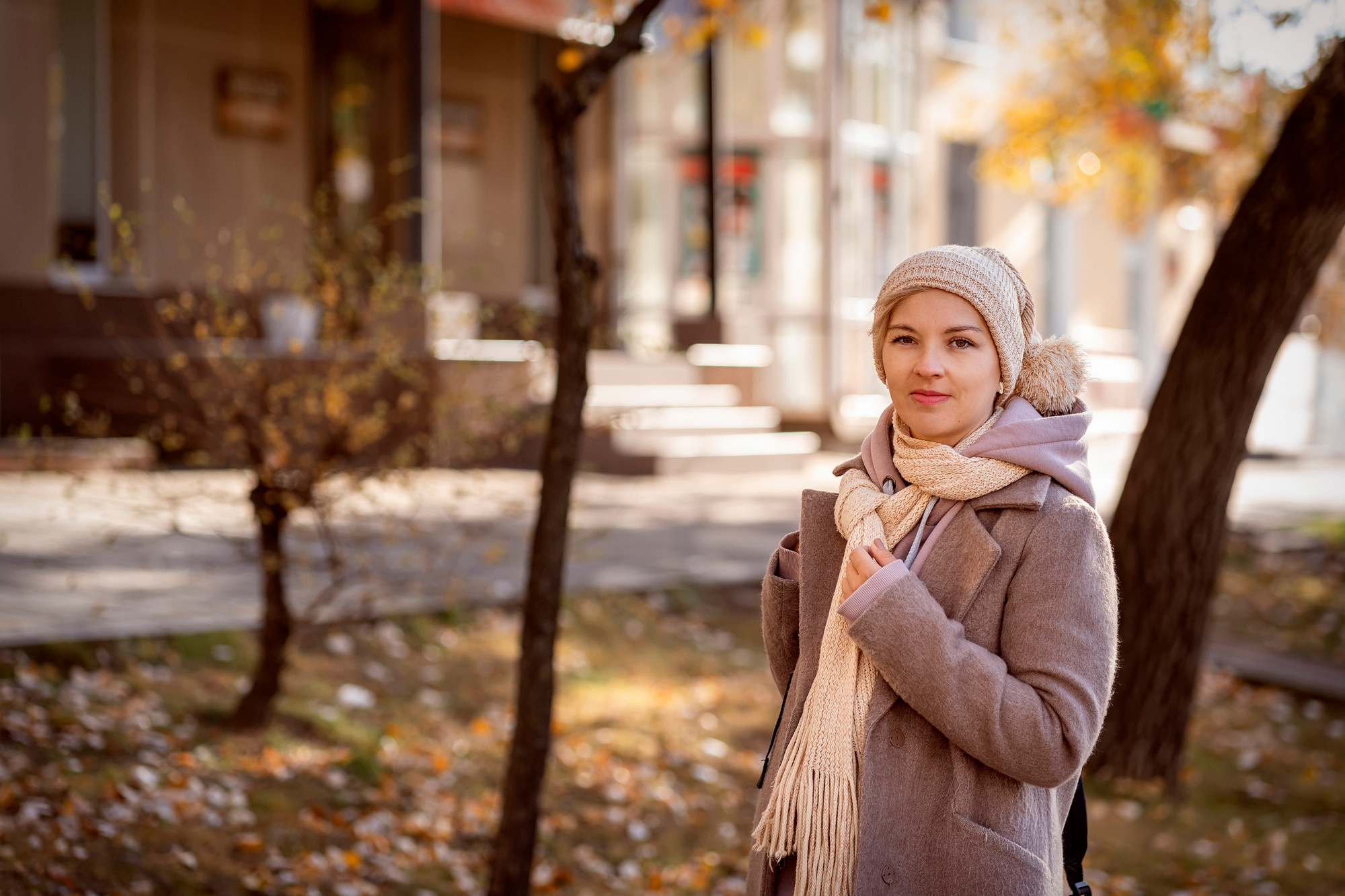 Осенняя городская прогулка. Семейный и детский фотограф в Хабаровске Анна Гриневич