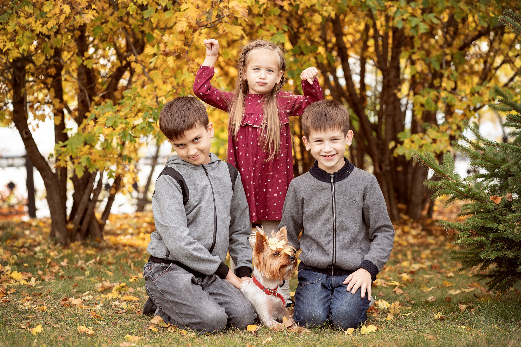 Осенняя прогулка-3. Семейный и детский фотограф в Хабаровске Анна Гриневич