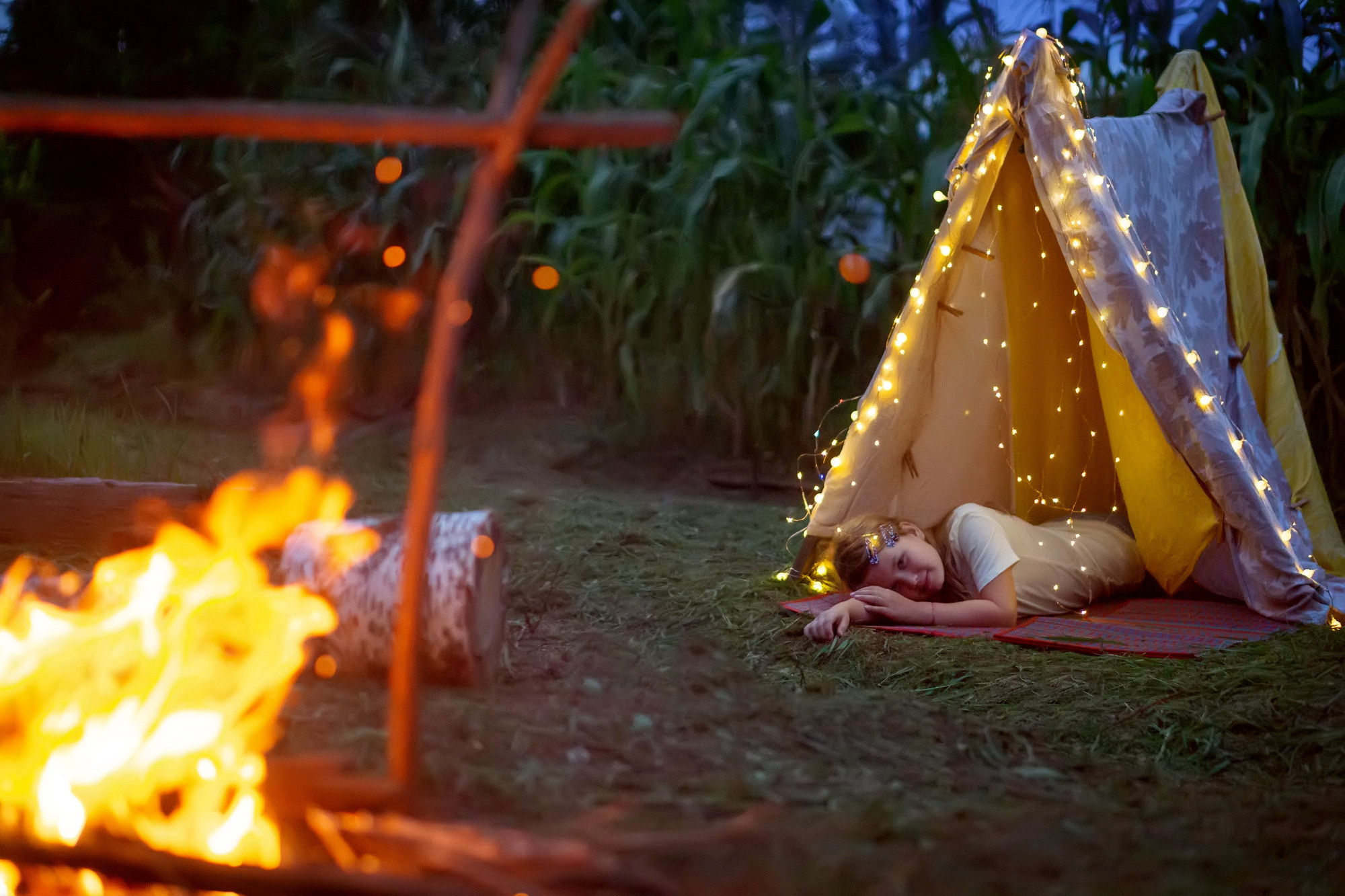 ВЕЧЕР у КОСТРА. Семейный и детский фотограф в Хабаровске Анна Гриневич