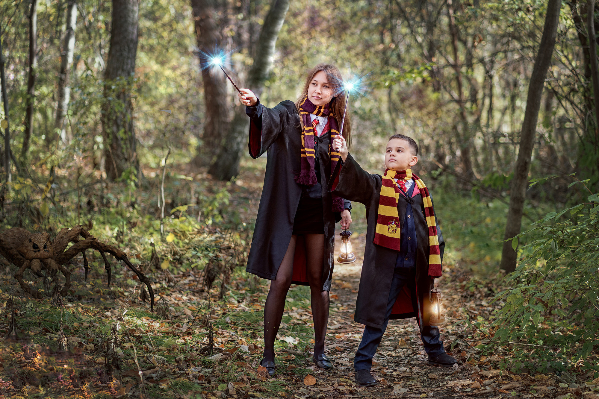 Гарри Поттер в Запретном лесу — 2. Семейный и детский фотограф в Хабаровске Анна Гриневич