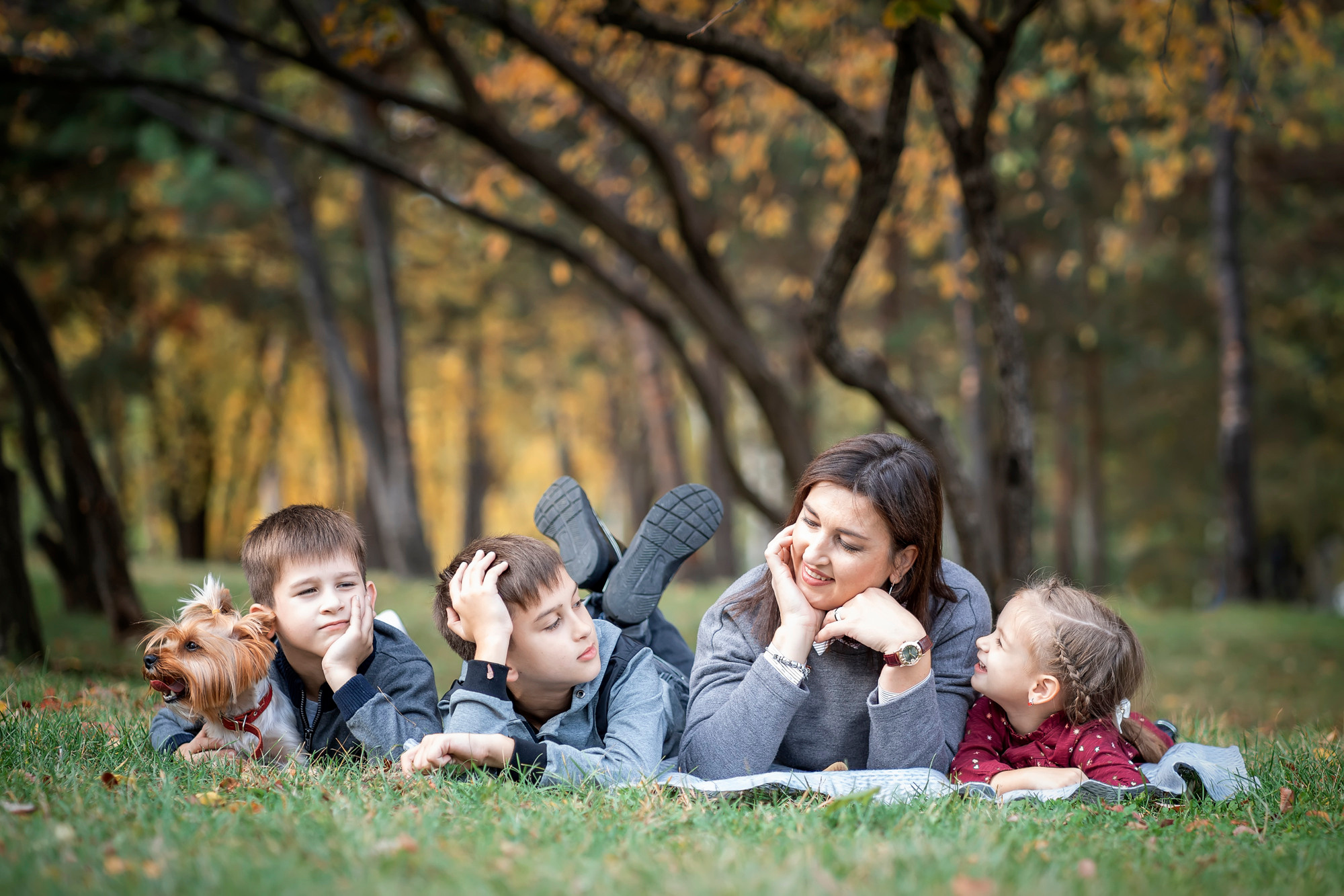 Осенняя прогулка-3. Семейный и детский фотограф в Хабаровске Анна Гриневич