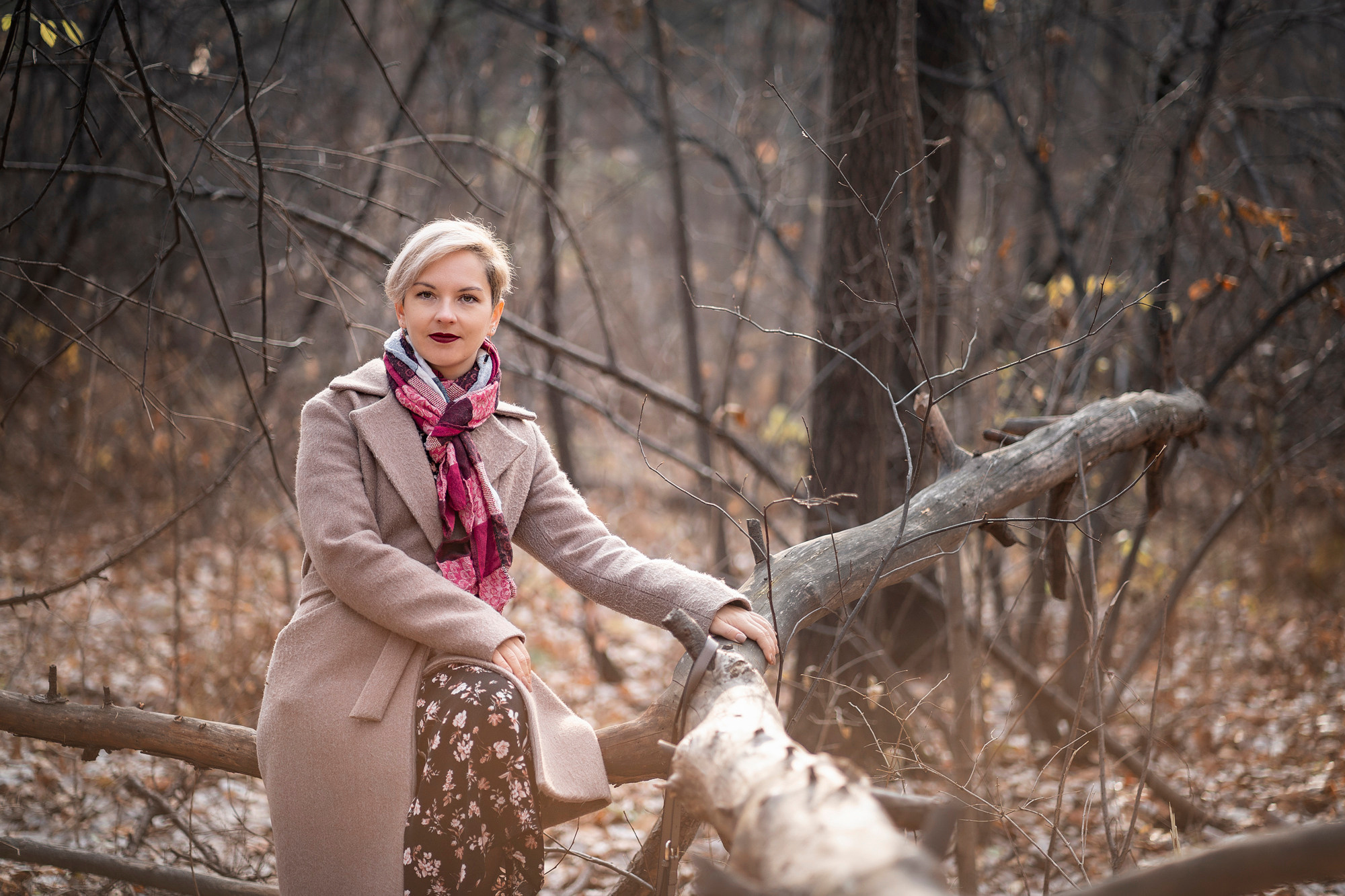 Осенняя прогулка в парке-2. Семейный и детский фотограф в Хабаровске Анна Гриневич