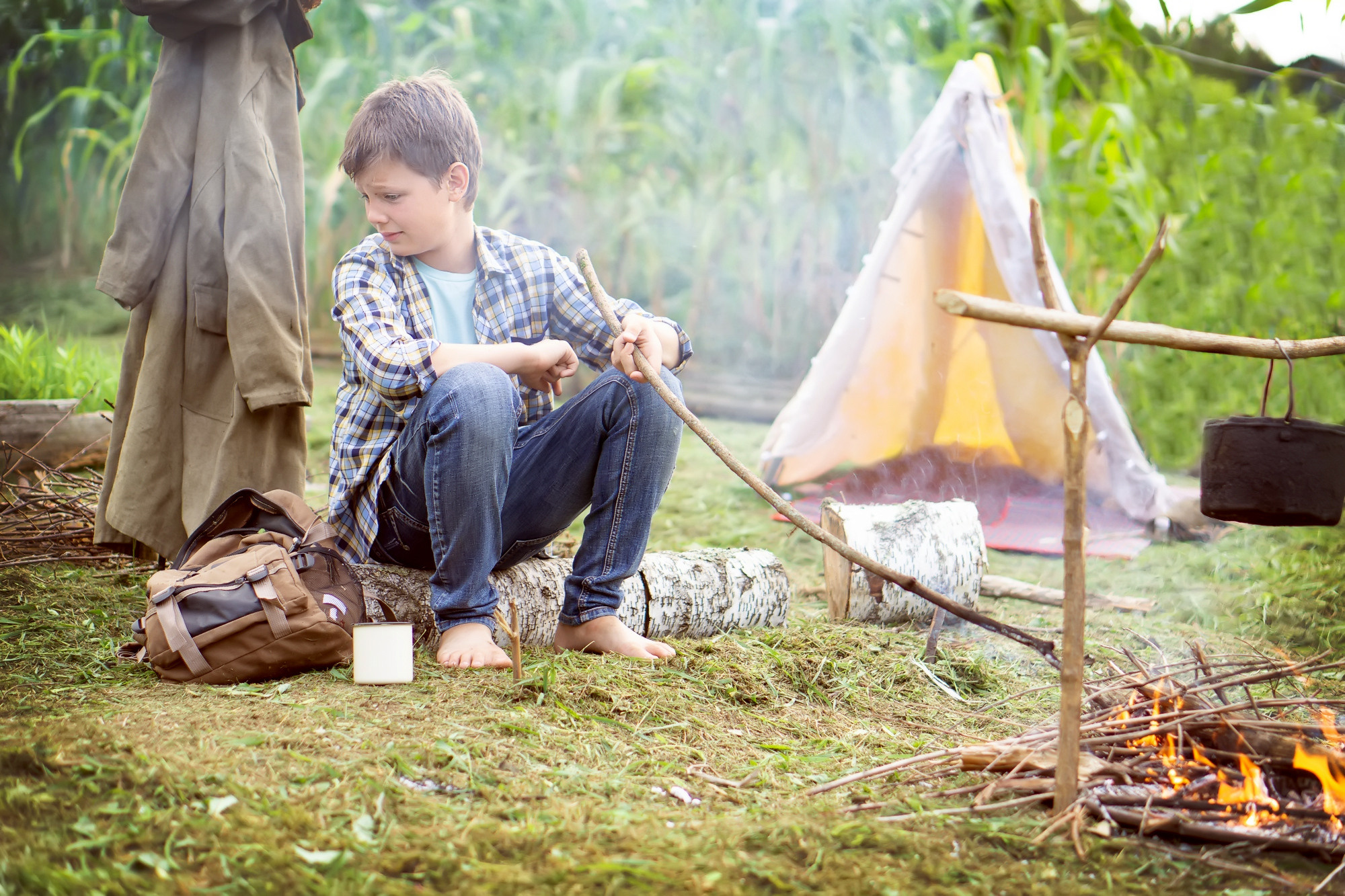 ВЕЧЕР у КОСТРА. Семейный и детский фотограф в Хабаровске Анна Гриневич