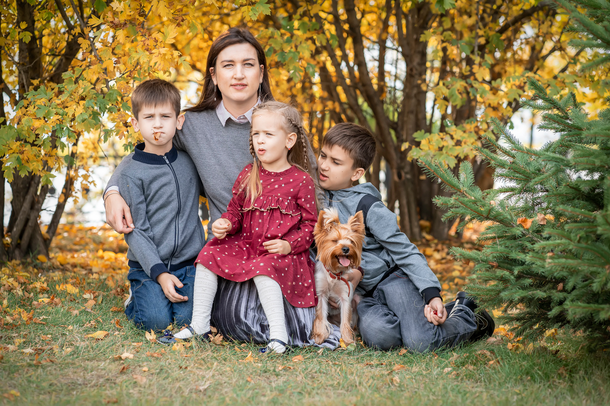 Осенняя прогулка-3. Семейный и детский фотограф в Хабаровске Анна Гриневич