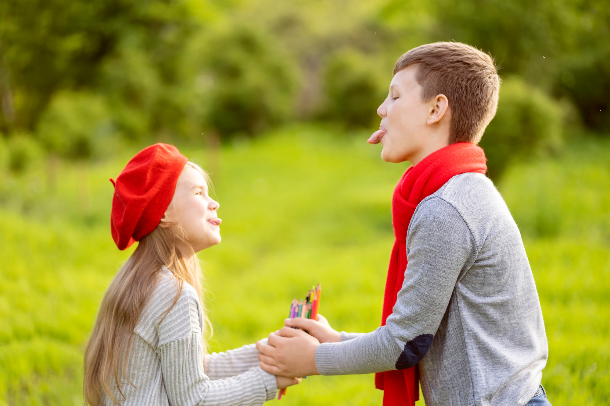 ХУДОЖНИКИ в беретах. Семейный и детский фотограф в Хабаровске Анна Гриневич