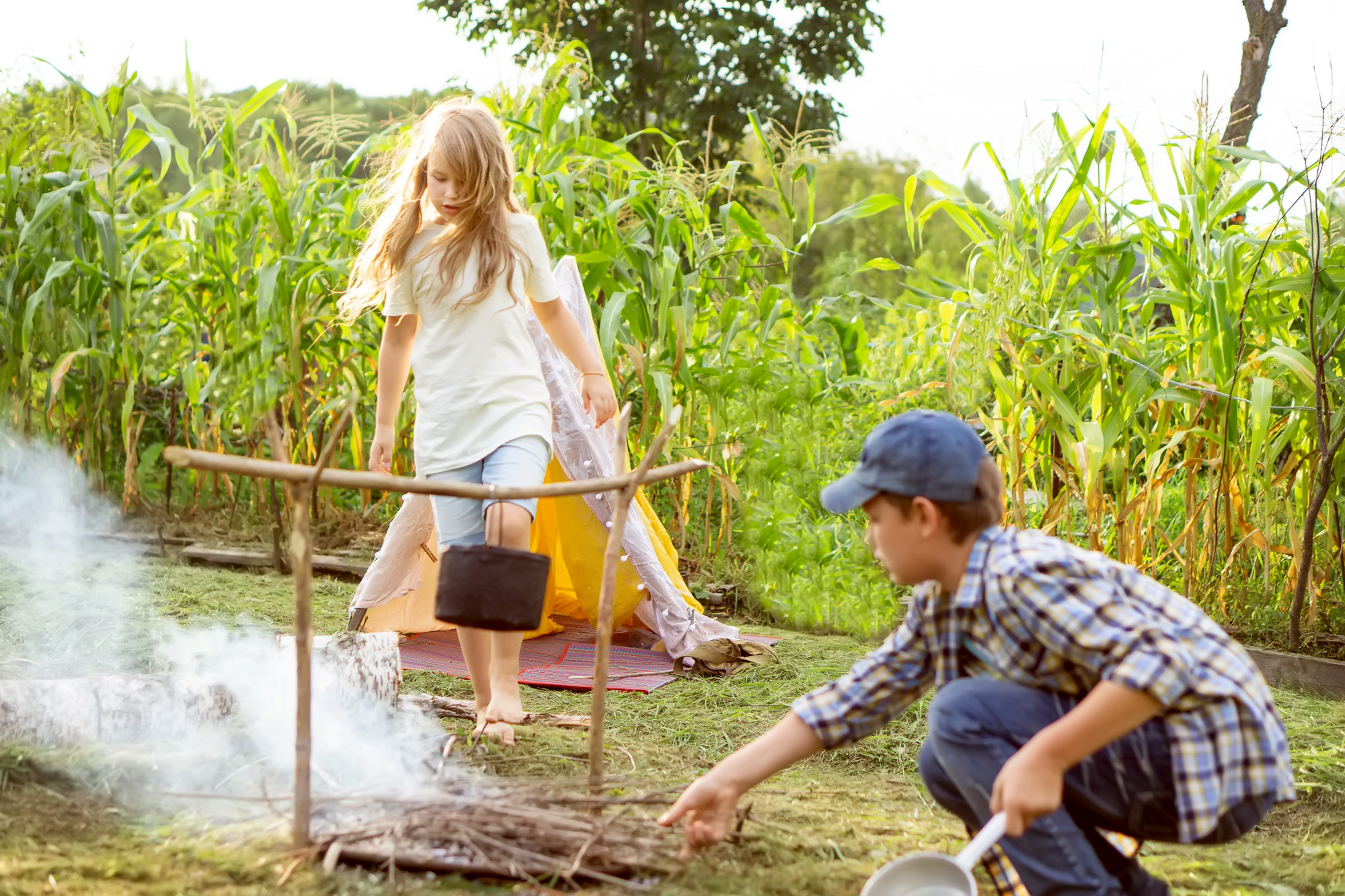 ВЕЧЕР у КОСТРА. Семейный и детский фотограф в Хабаровске Анна Гриневич