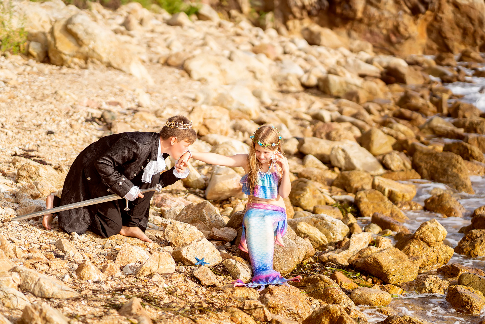 РУСАЛОЧКА и ПРИНЦ. Семейный и детский фотограф в Хабаровске Анна Гриневич