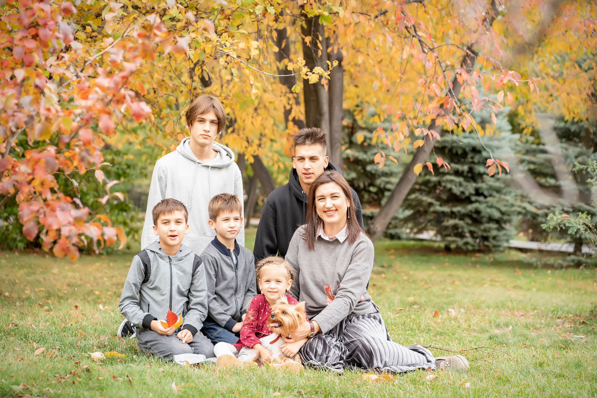 Осенняя прогулка-3. Семейный и детский фотограф в Хабаровске Анна Гриневич