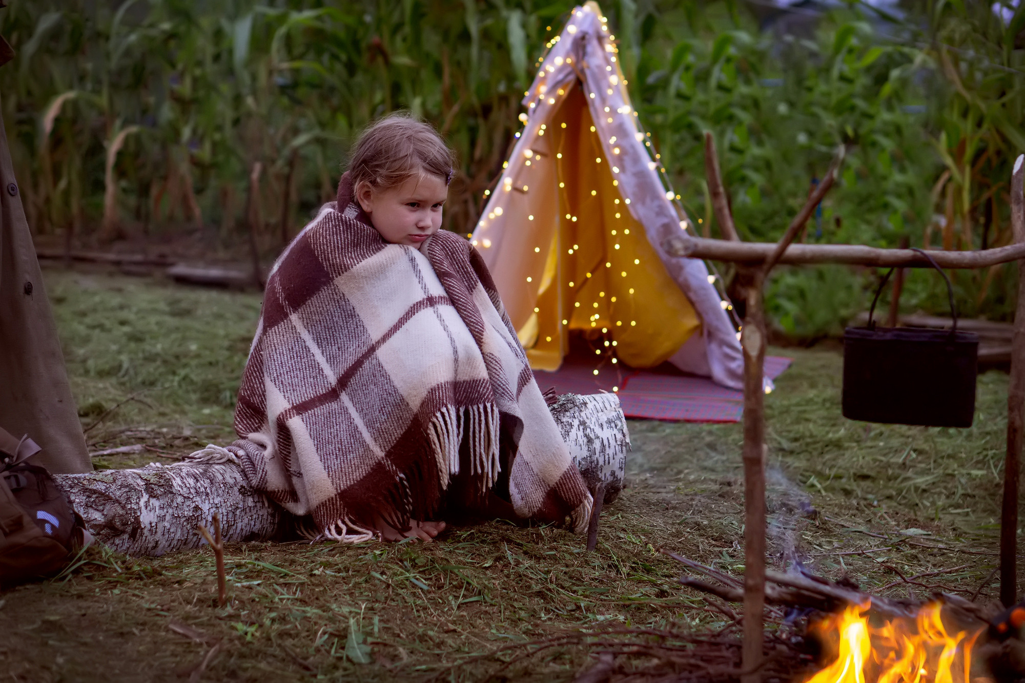 ВЕЧЕР у КОСТРА. Семейный и детский фотограф в Хабаровске Анна Гриневич