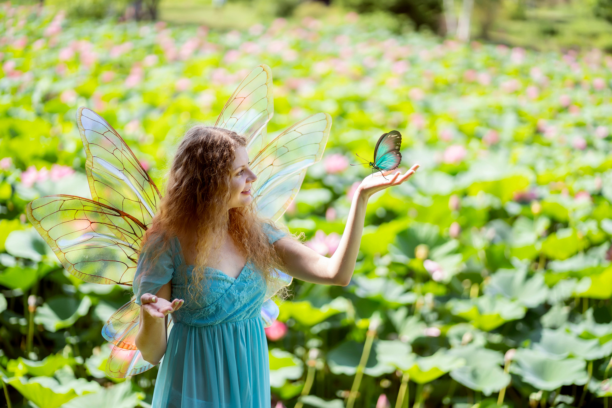 Фея в лотосах. Семейный и детский фотограф в Хабаровске Анна Гриневич
