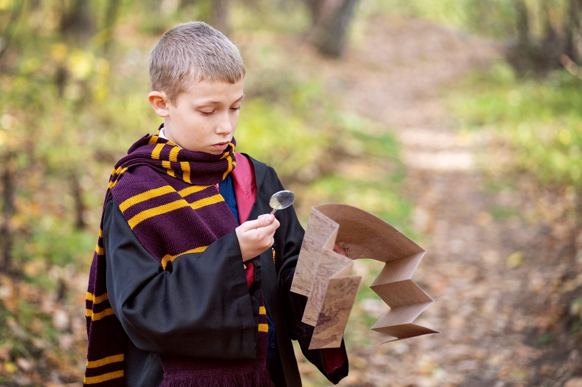 Гарри Поттер в Запретном лесу — 2. Семейный и детский фотограф в Хабаровске Анна Гриневич