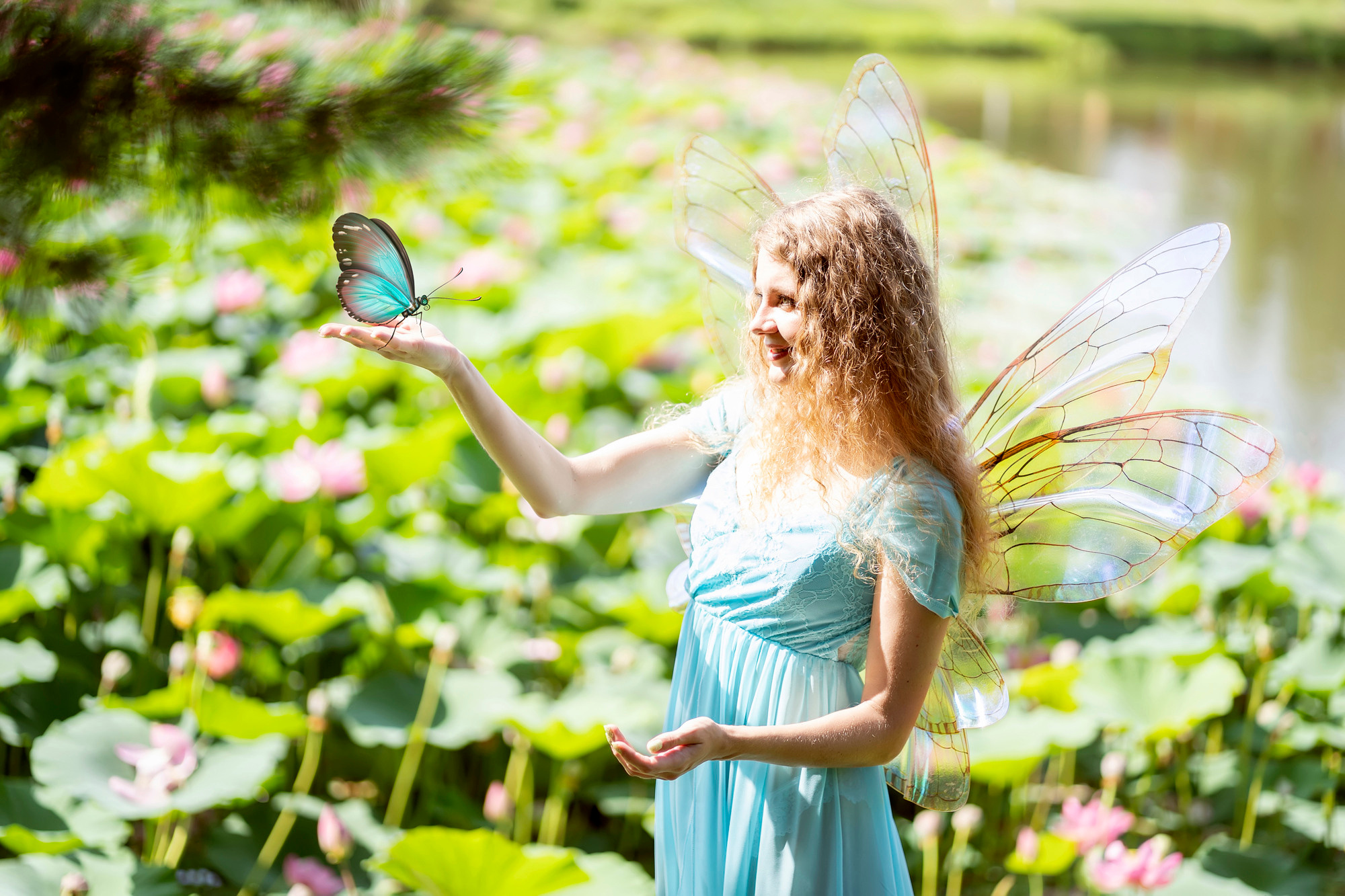 Фея в лотосах. Семейный и детский фотограф в Хабаровске Анна Гриневич