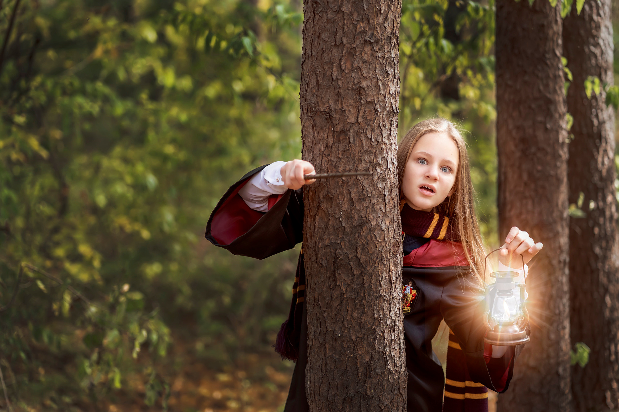 Гарри Поттер в Запретном лесу — 2. Семейный и детский фотограф в Хабаровске Анна Гриневич