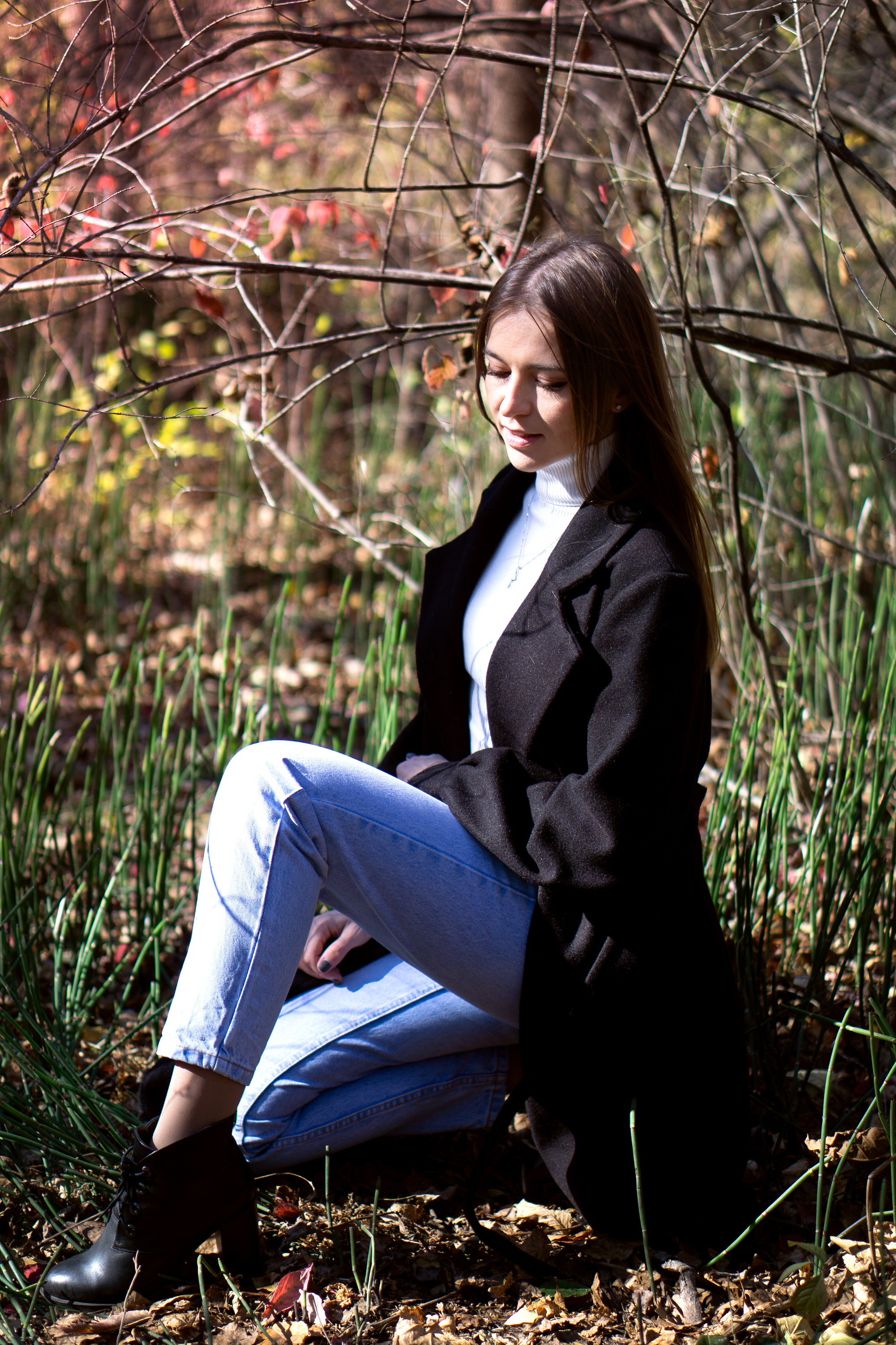 Осенняя прогулка в парке. Семейный и детский фотограф в Хабаровске Анна Гриневич