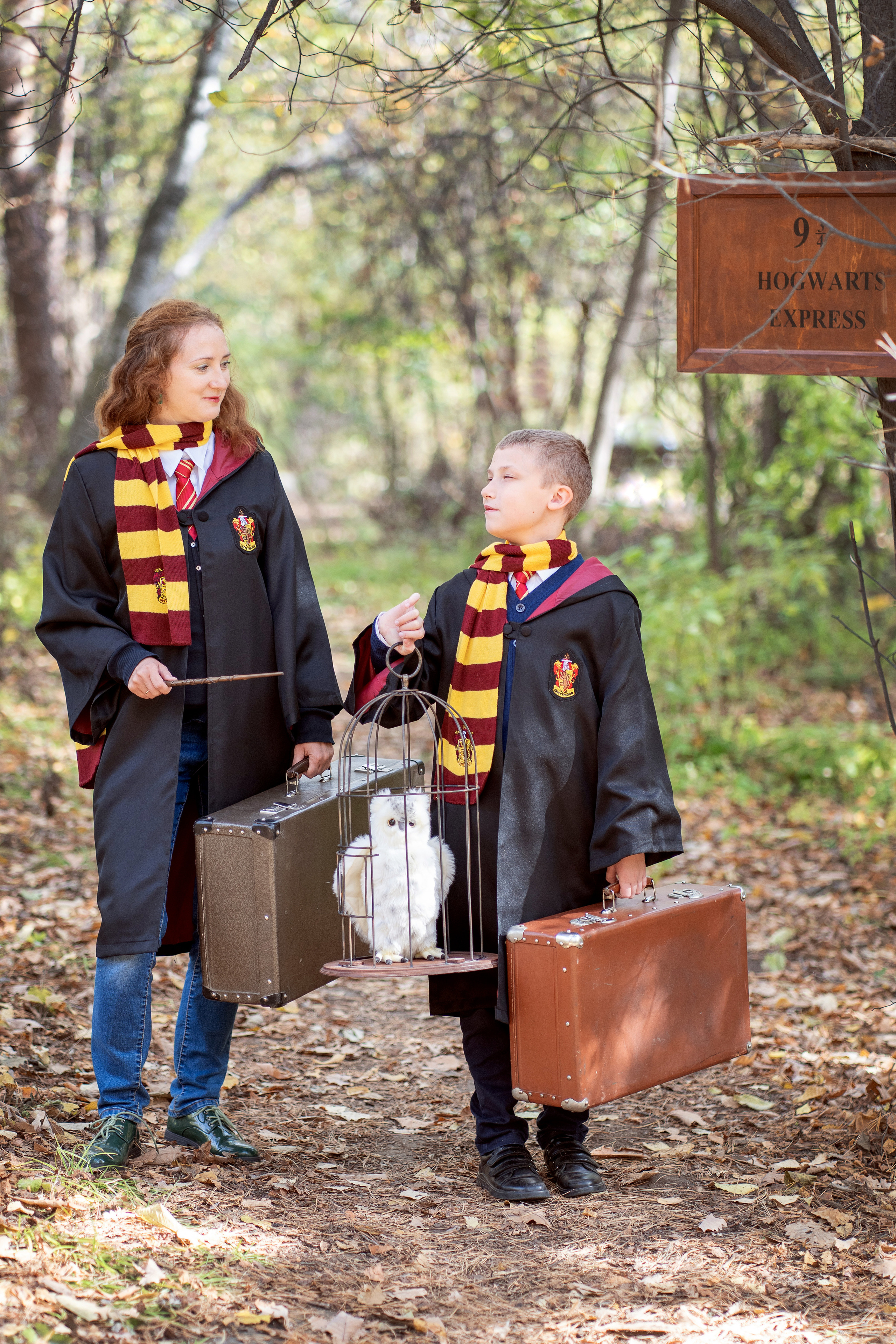 Гарри Поттер в Запретном лесу — 2. Семейный и детский фотограф в Хабаровске Анна Гриневич