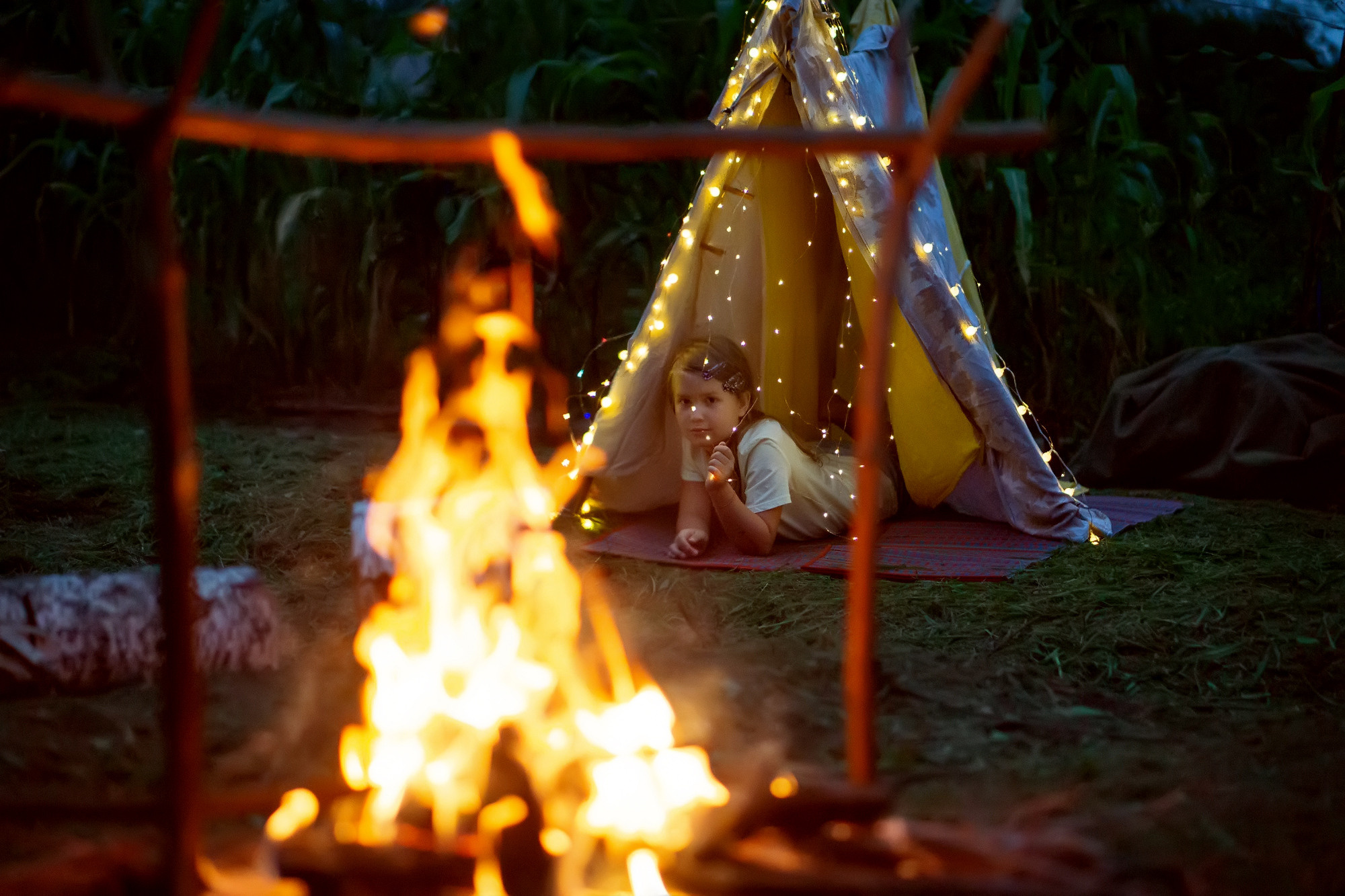 ВЕЧЕР у КОСТРА. Семейный и детский фотограф в Хабаровске Анна Гриневич