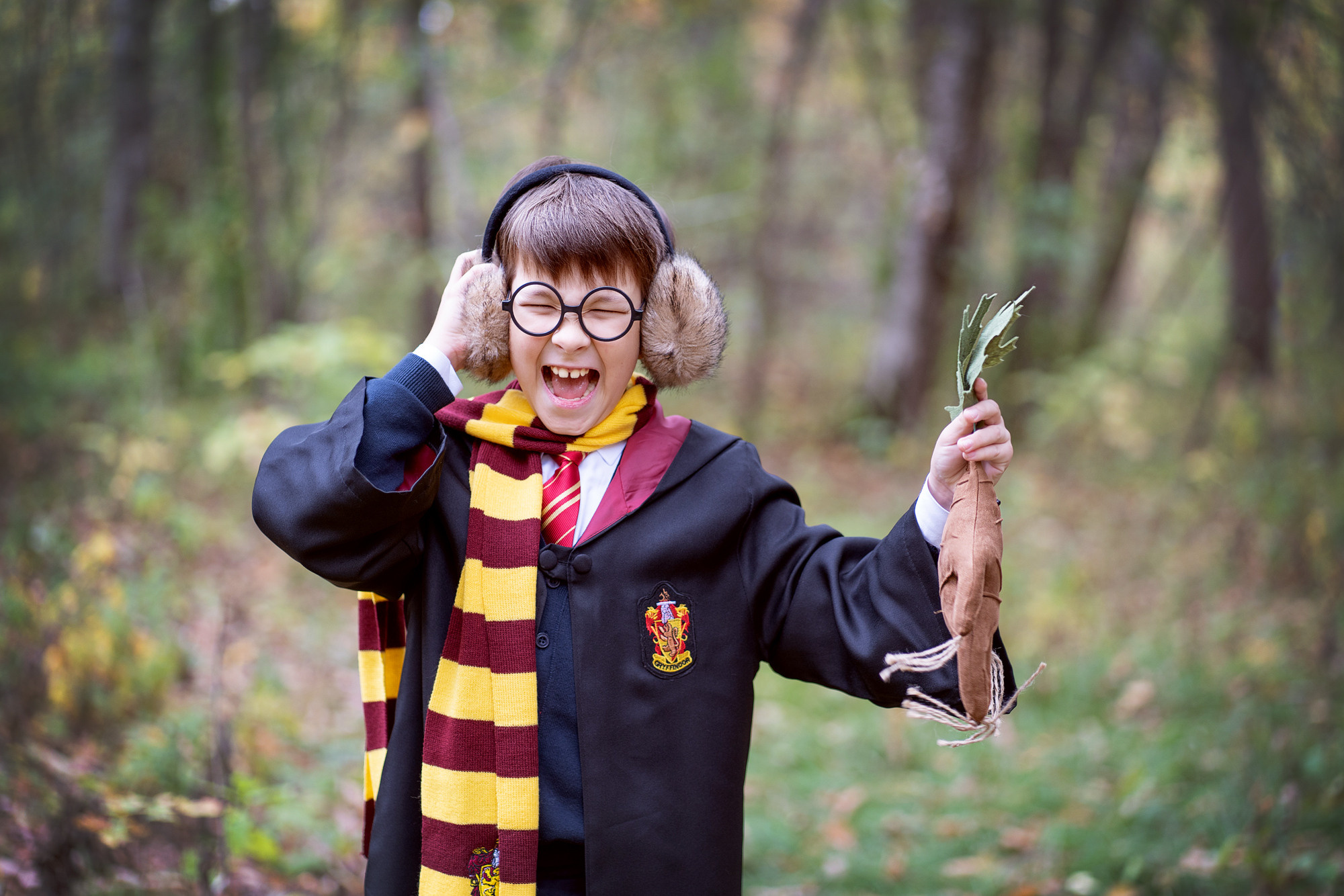 Гарри Поттер в Запретном лесу — 2. Семейный и детский фотограф в Хабаровске Анна Гриневич