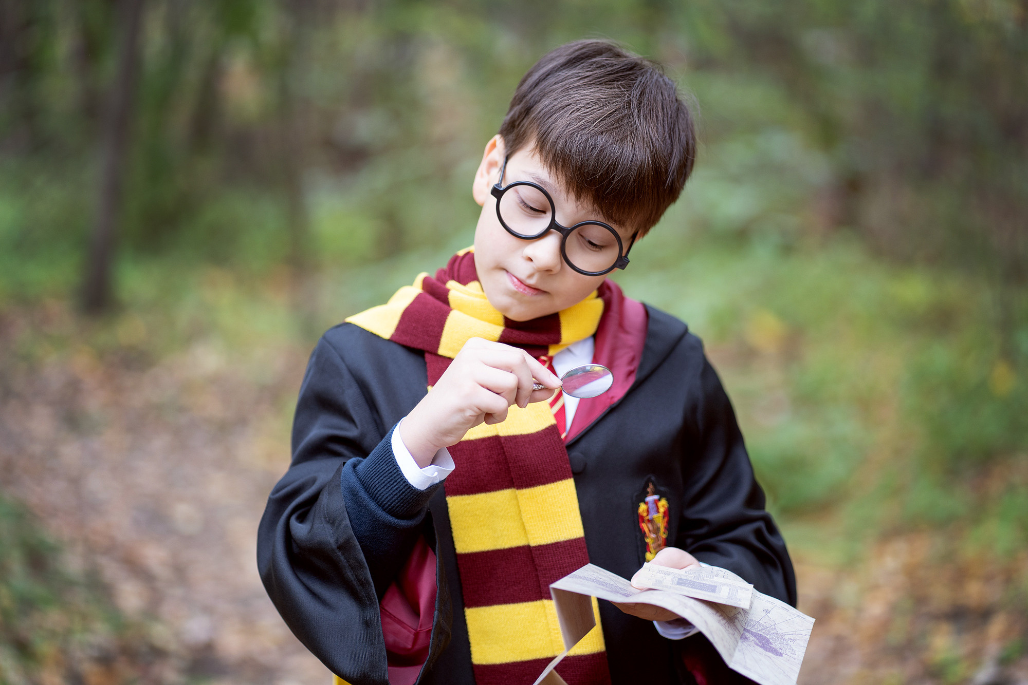 Гарри Поттер в Запретном лесу — 2. Семейный и детский фотограф в Хабаровске Анна Гриневич