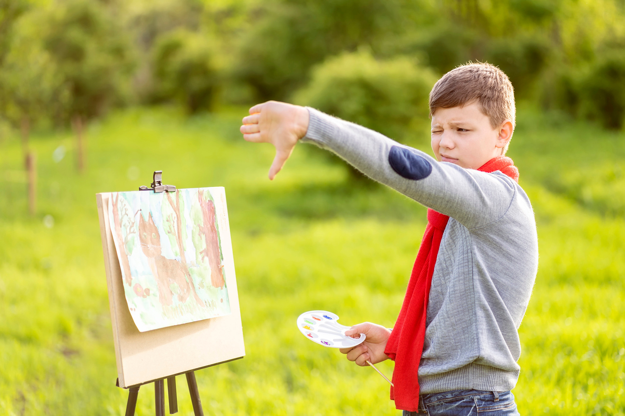 ХУДОЖНИКИ в беретах. Семейный и детский фотограф в Хабаровске Анна Гриневич