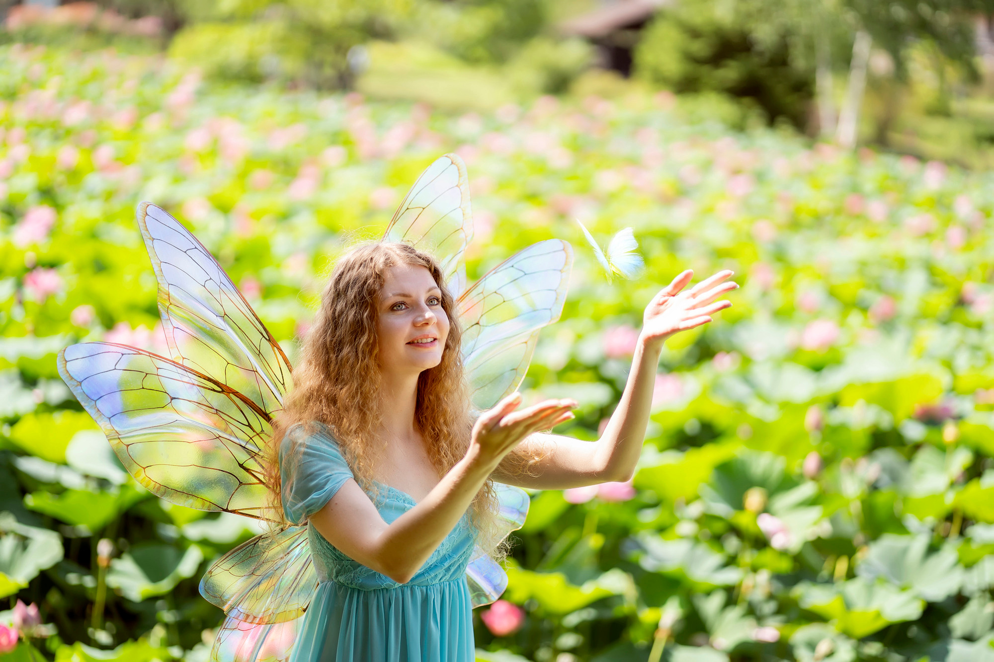 Фея в лотосах. Семейный и детский фотограф в Хабаровске Анна Гриневич