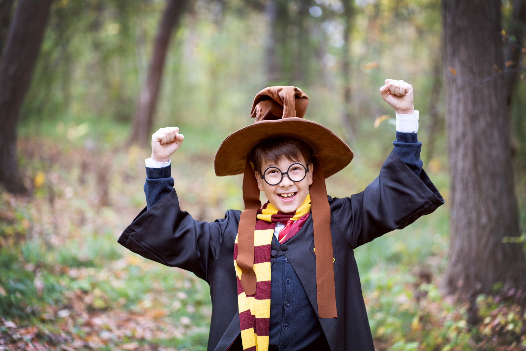 Гарри Поттер в Запретном лесу — 2. Семейный и детский фотограф в Хабаровске Анна Гриневич