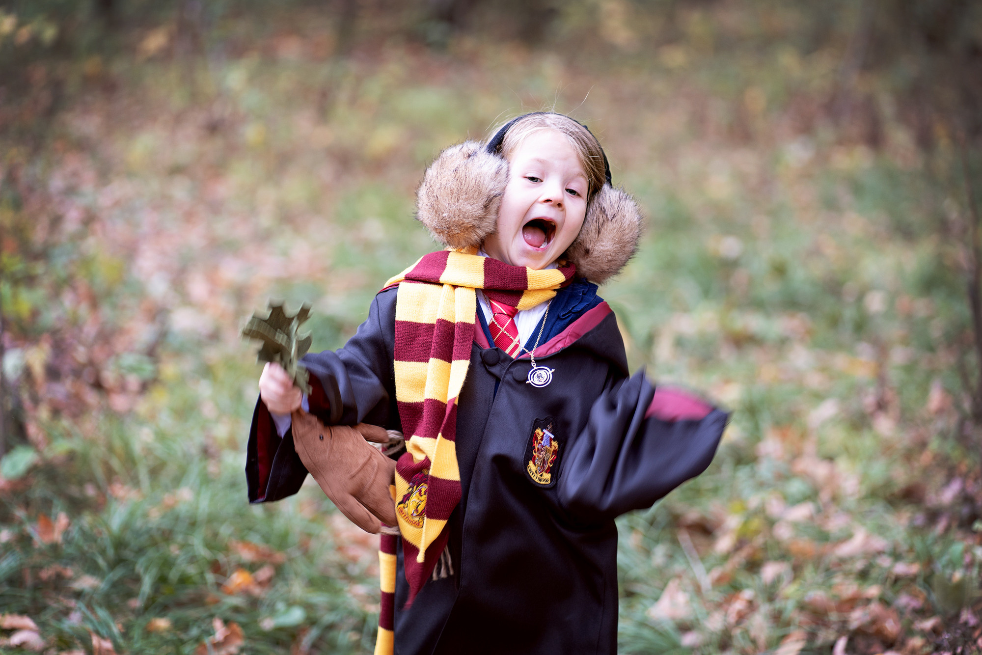 Гарри Поттер в Запретном лесу — 2. Семейный и детский фотограф в Хабаровске Анна Гриневич