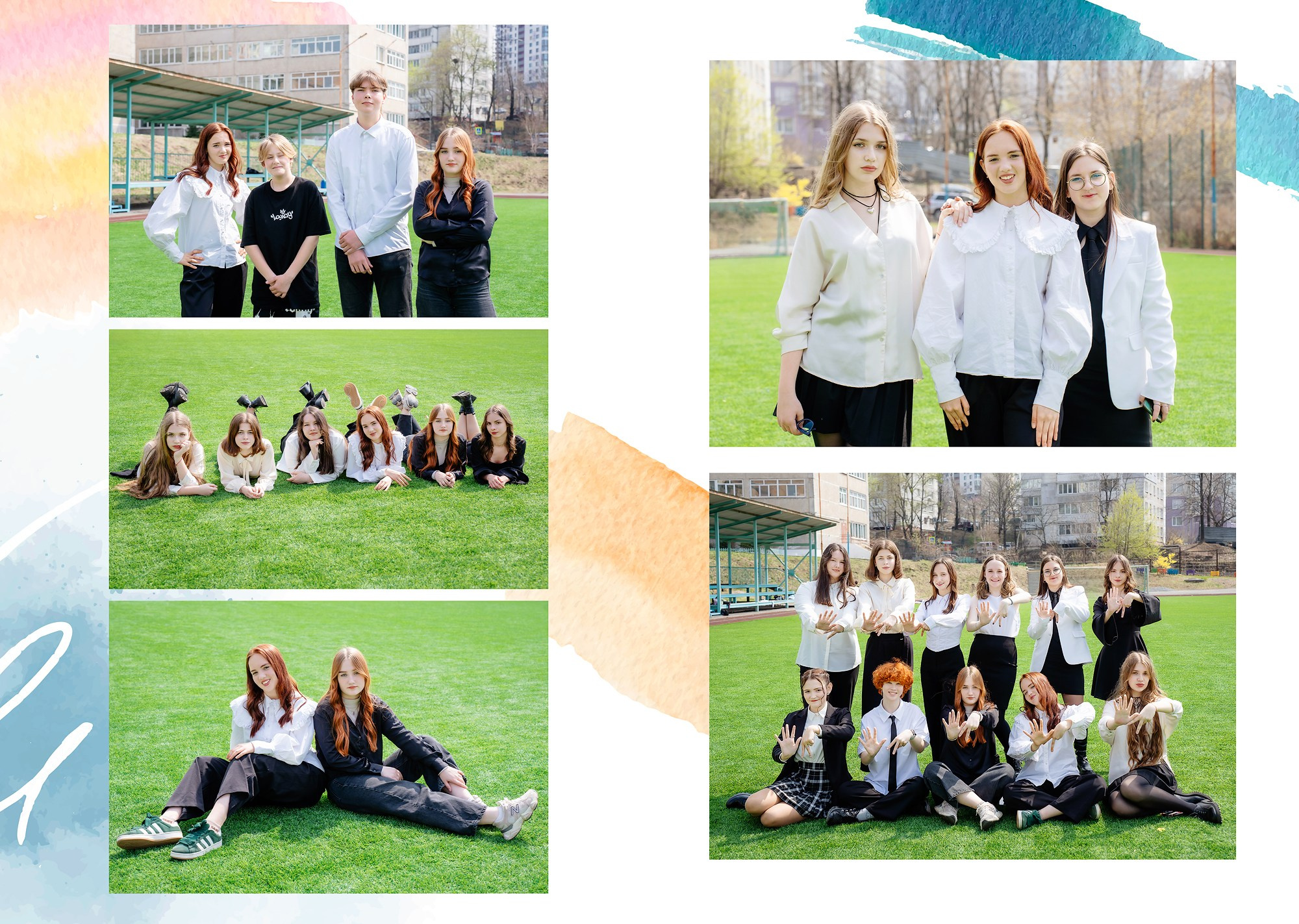 Дизайн альбомов Школа. Детский и Школьный фотограф во Владивостоке. Выпускные альбомы