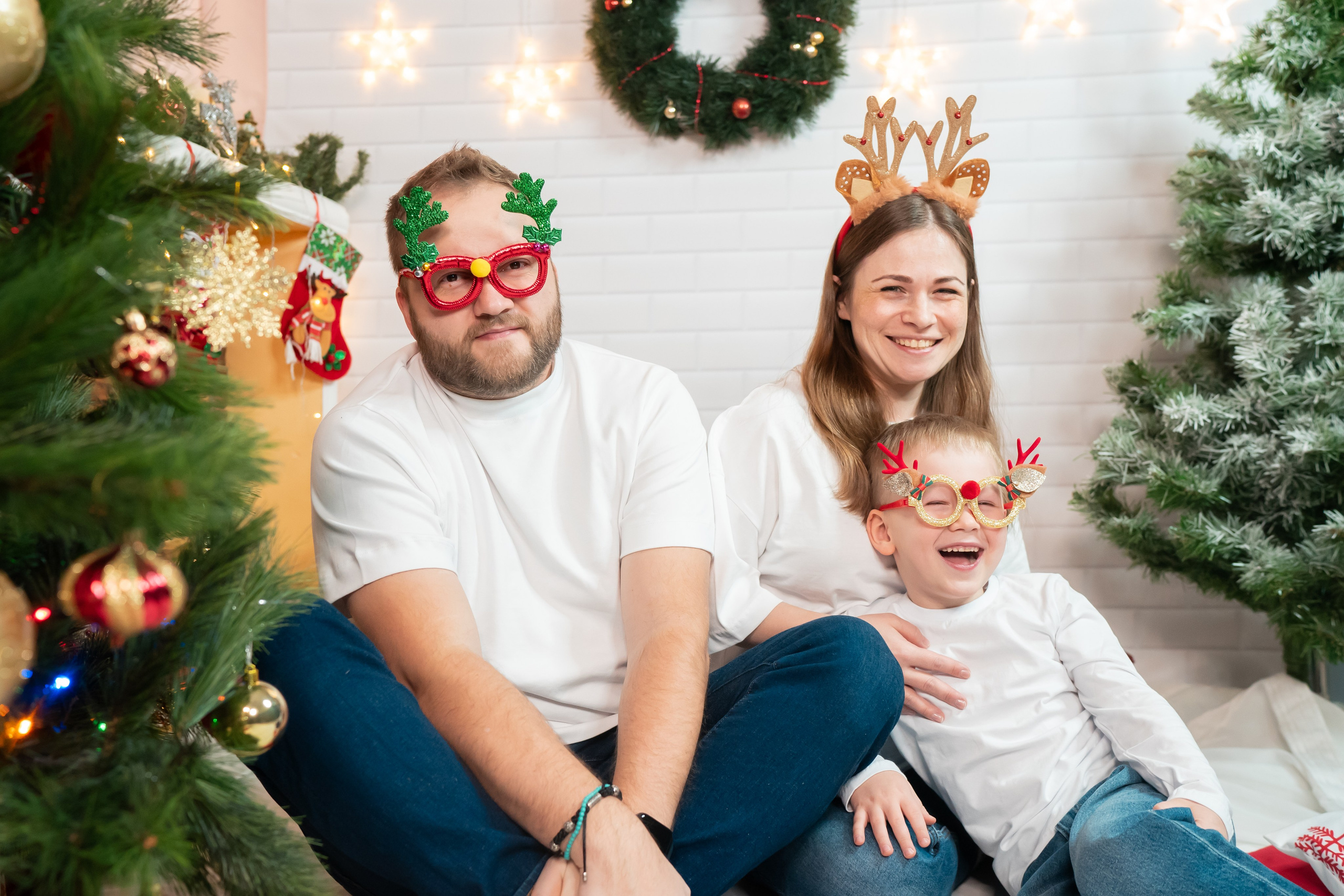 Новогодние фотосессии. Семейный фотограф в Москве Алёна Кольцова