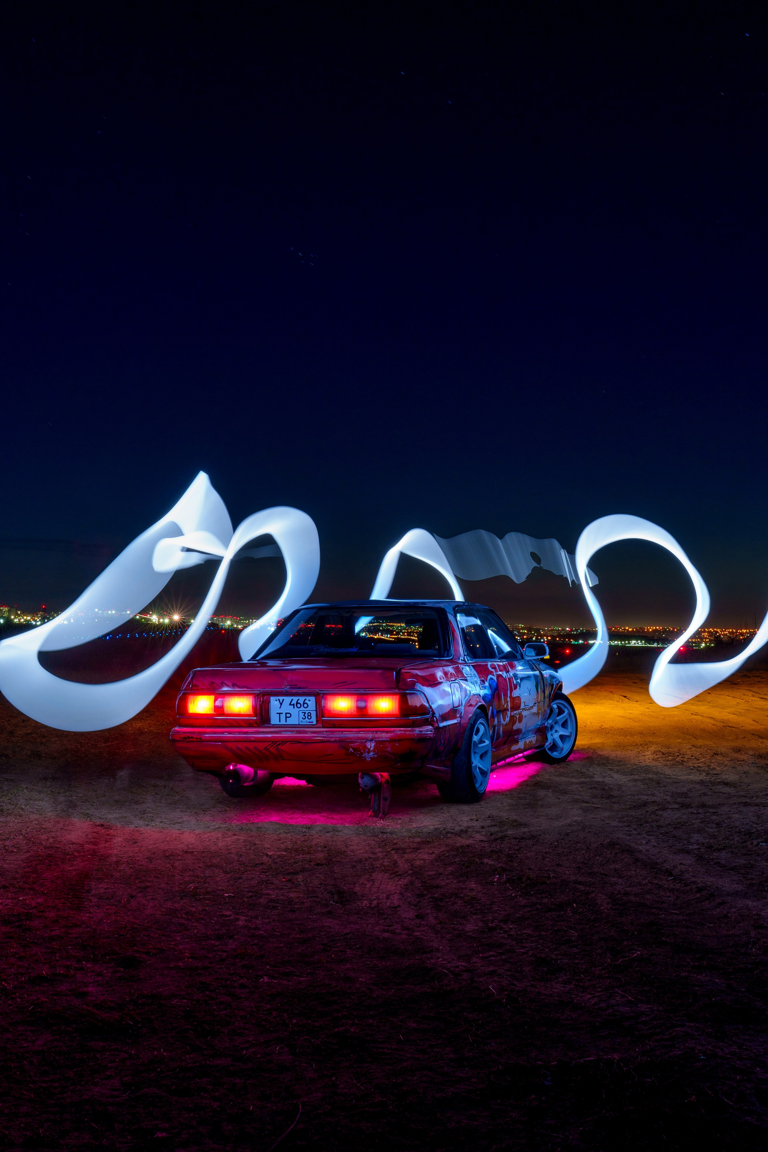 Toyota Mark II (GX 81). Фотограф, видеограф и пилот дрона на Байкале