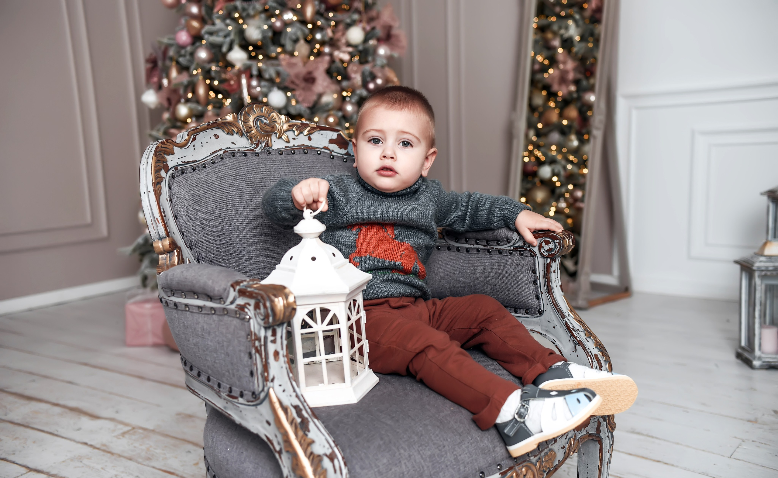 Новогодняя семейная. Свадебный, семейный, детский, контент фотограф в Омске Максим Ильин