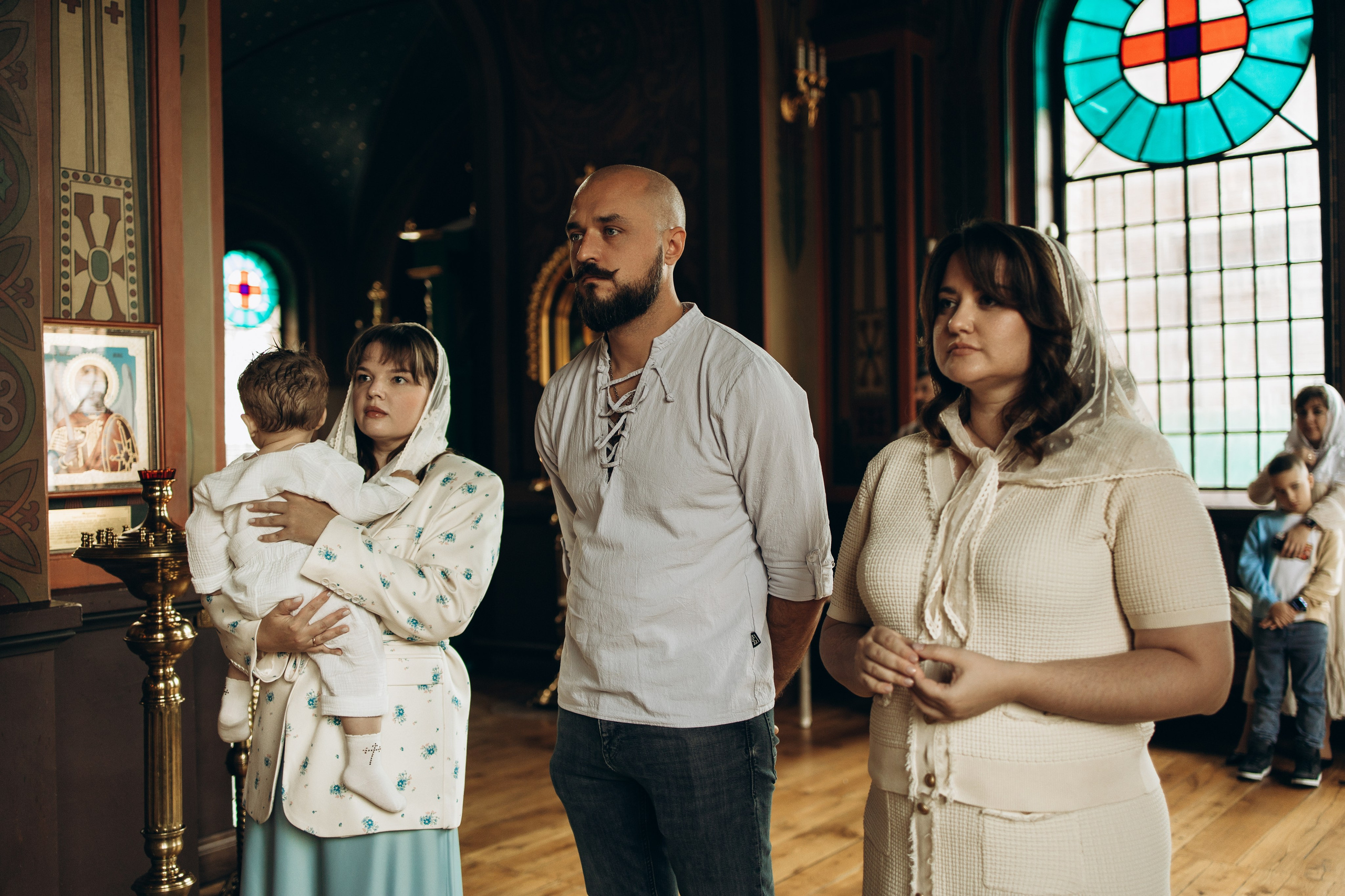 Таинство крещения Матвея. Самый теплый фотограф в Краснодаре Рябоконь Ксения