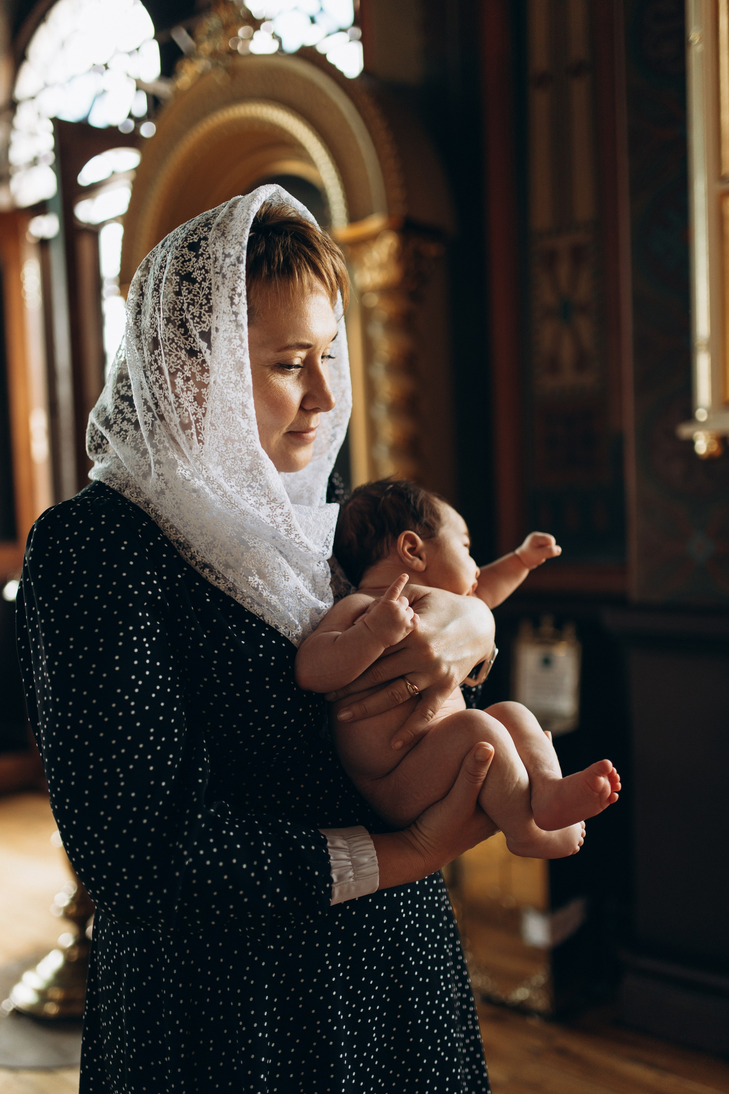 Крещение Лёвы. Самый теплый фотограф в Краснодаре Рябоконь Ксения