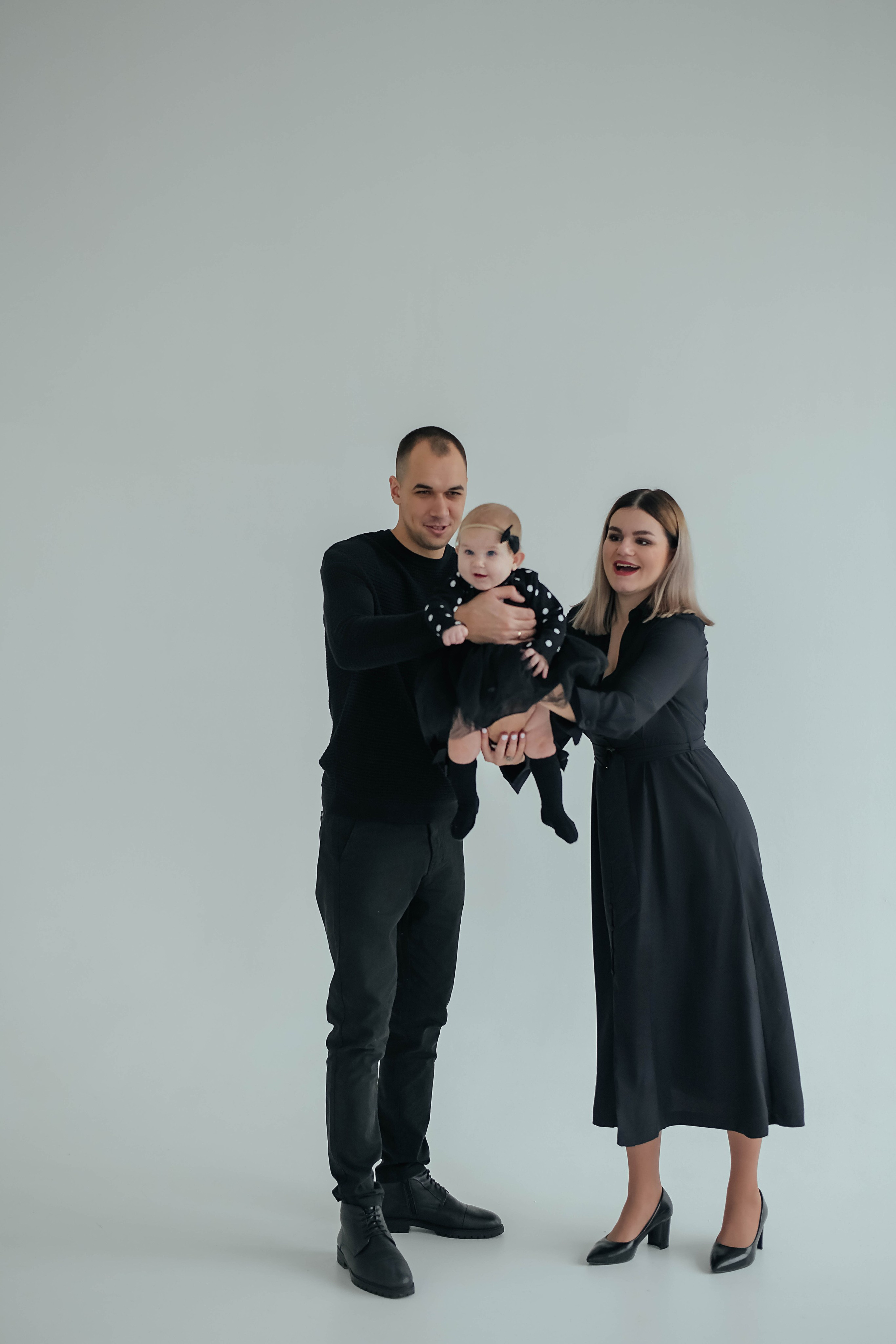 Семейная на циклораме. Фотограф Подольск