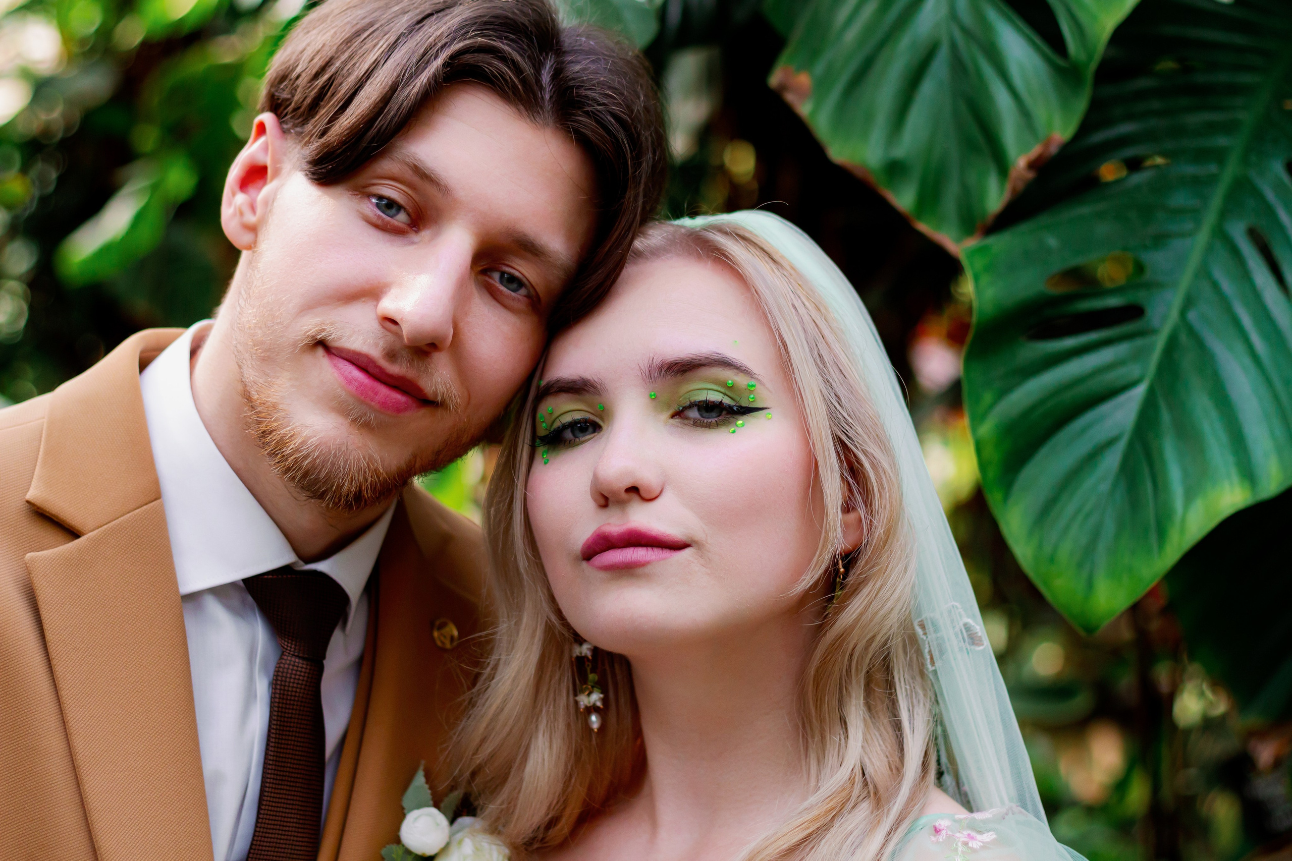 Никита и Валерия. Свадебная фотосессия в оранжерее, Екатеринбург. Фотограф в Екатеринбурге Пойгина Елена