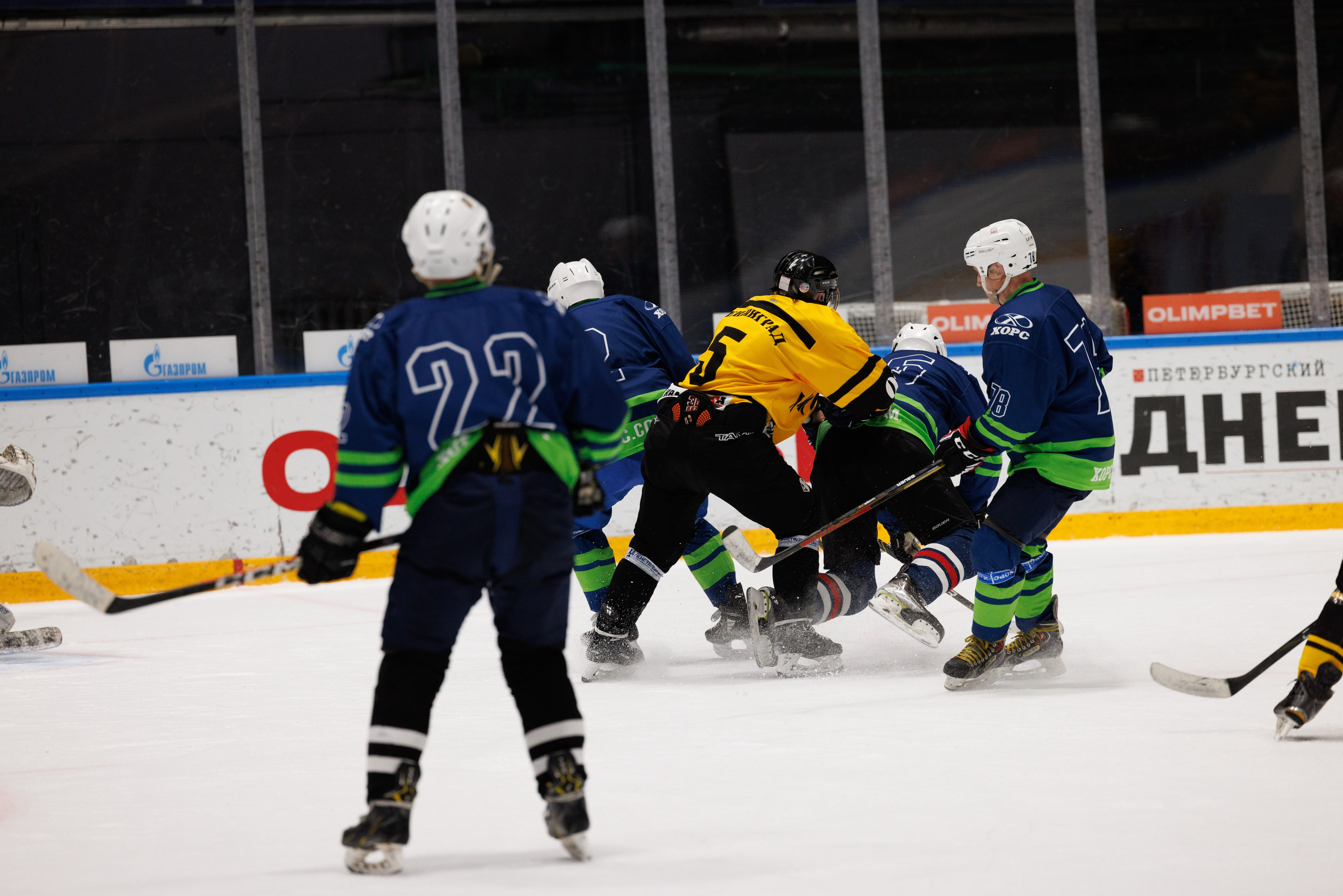 НХЛ (40+) Ижорец — Хорс 3-3. Фотограф Александр Заломаев