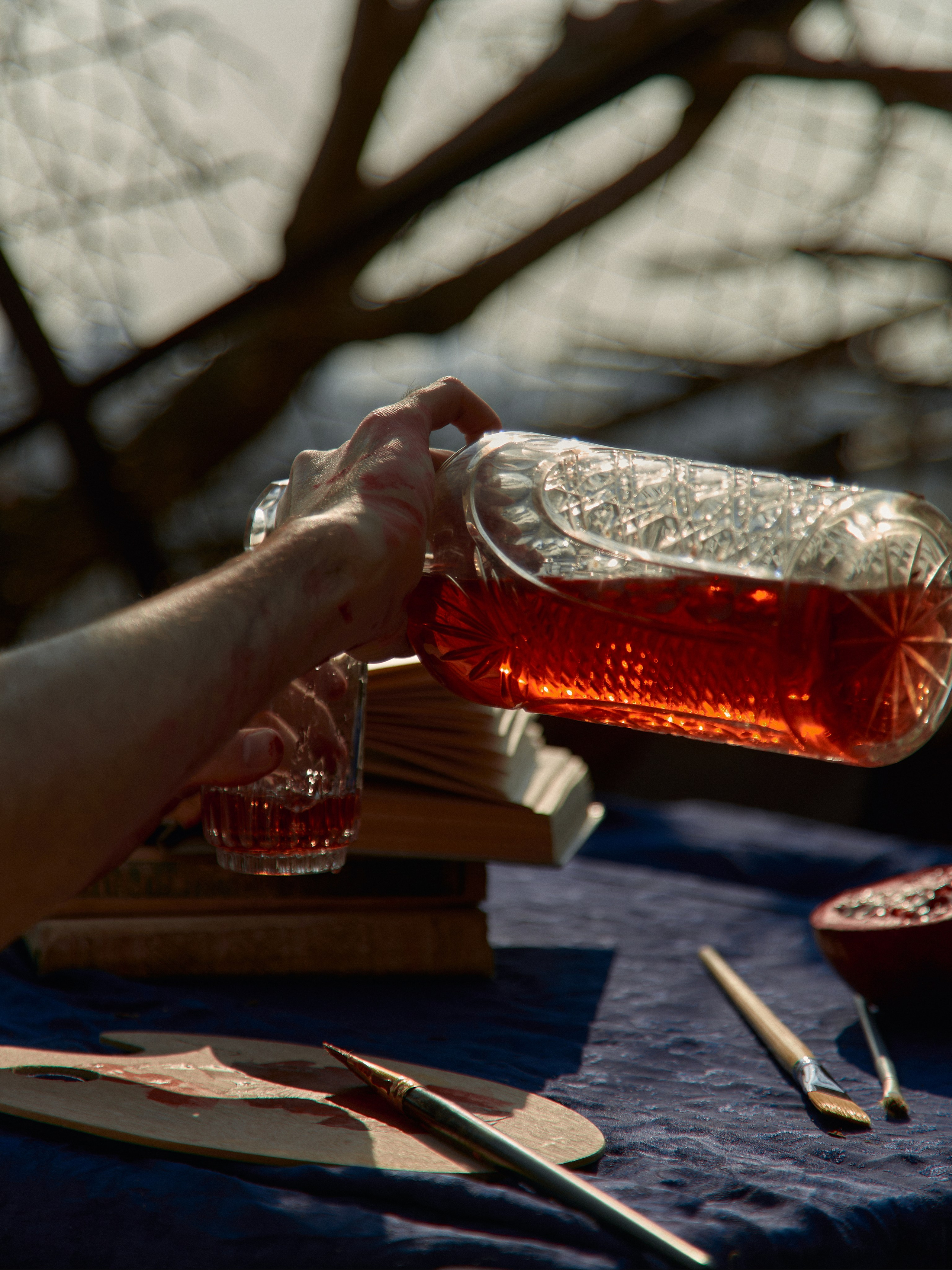 Интерпретация картины «Смерть Марата». Egor Plakhotin Photography