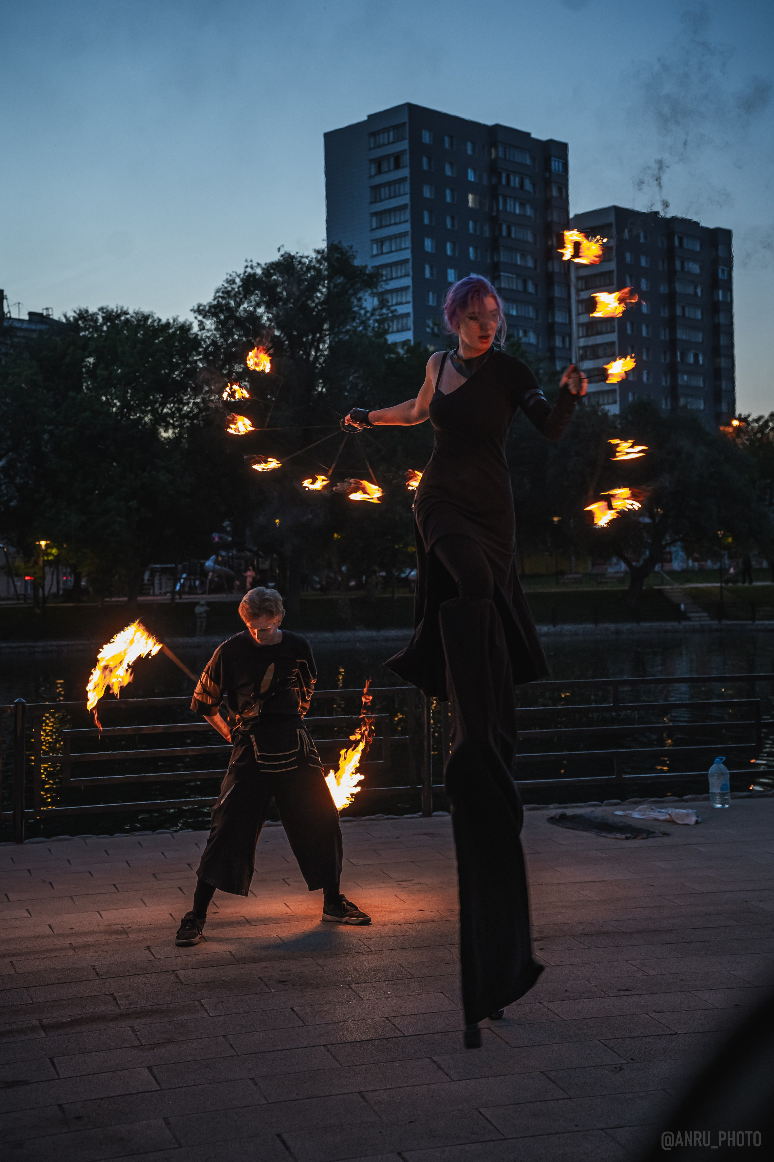 «FIRE FAMILY» Фаершоу. Репортажный фотограф Анастасия Рубцова