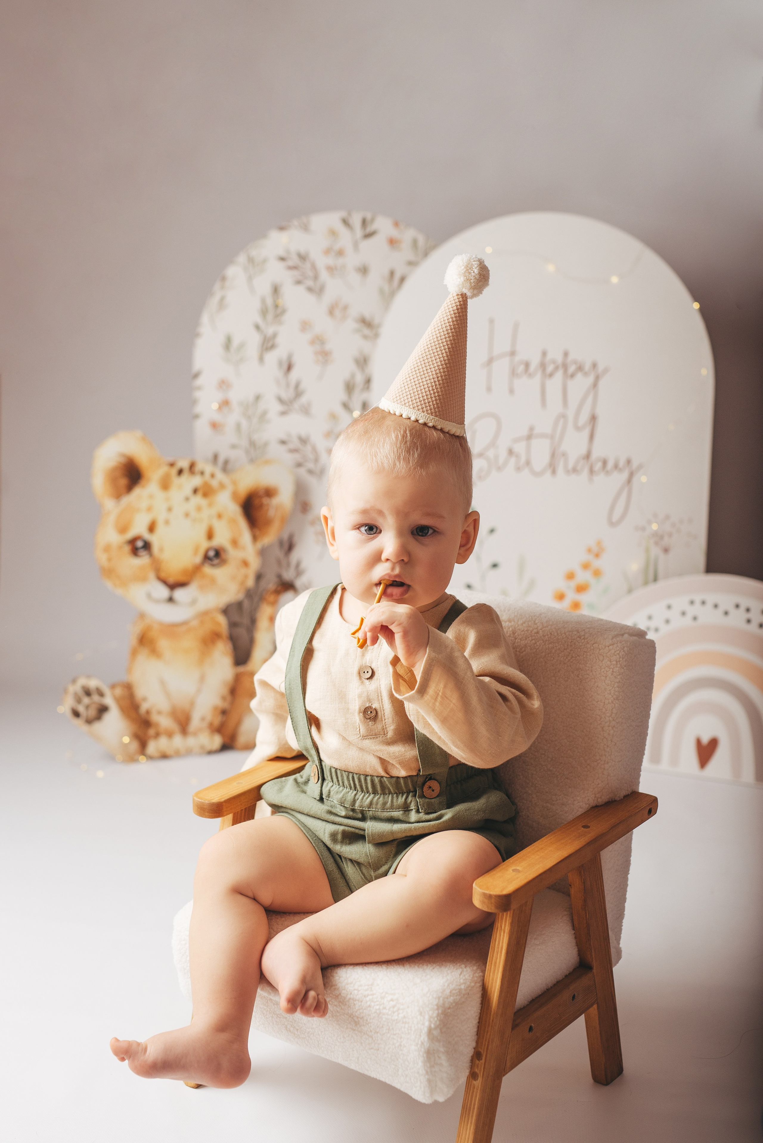 Мирон 1 годик. Фотограф новорождённых и семейный фотограф в Иваново Любовь Капранова