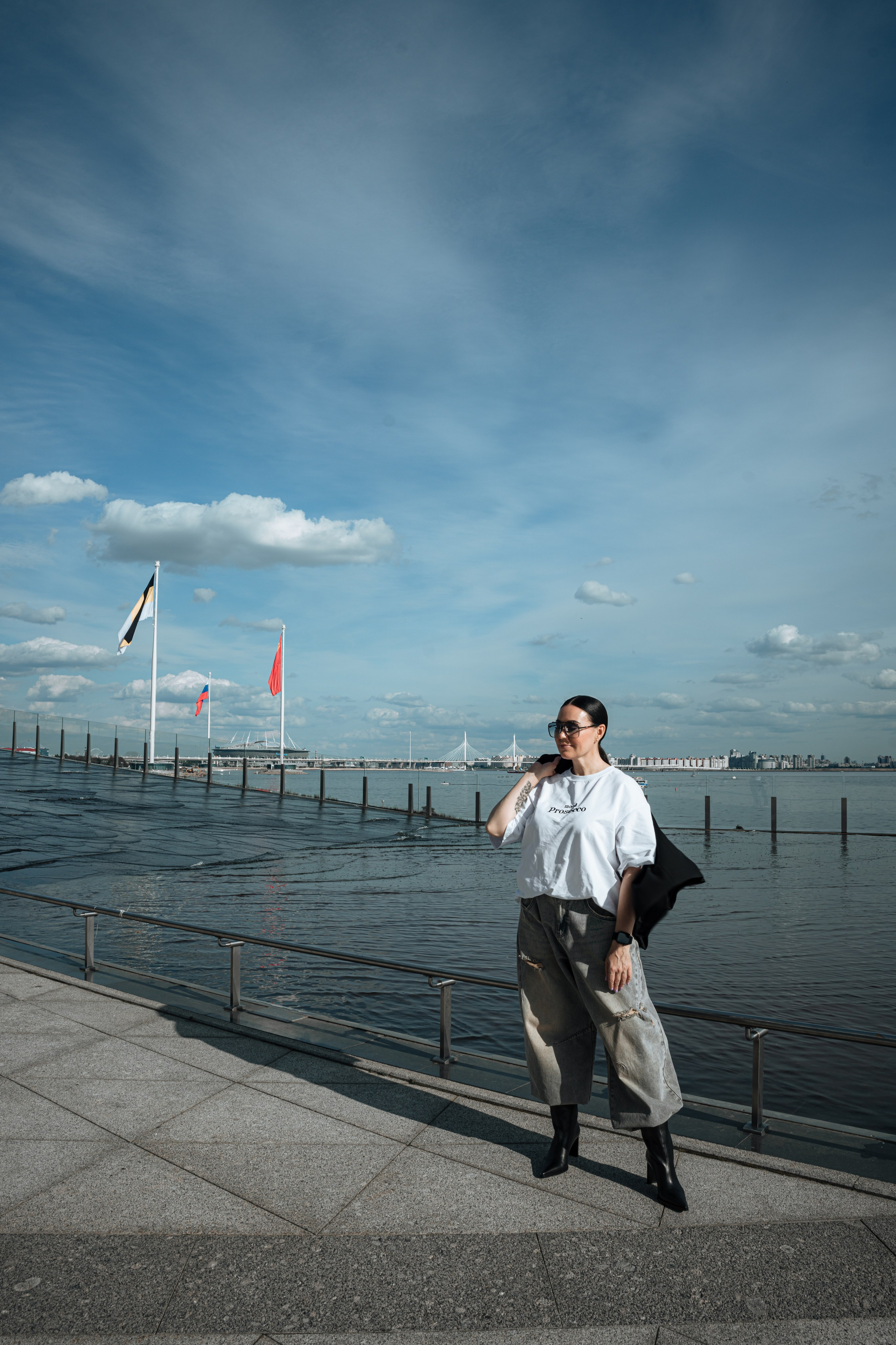 Елена. Лахта центр. Портретный фотограф в Санкт-Петербурге Дмитриева Наталия