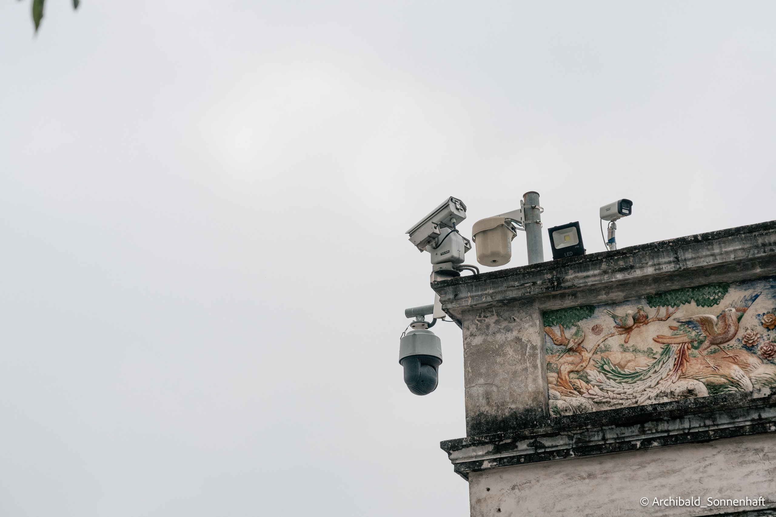 Diaolou in Kaiping. Photographer in Guangzhou, China. Archibald Sonnenhaft