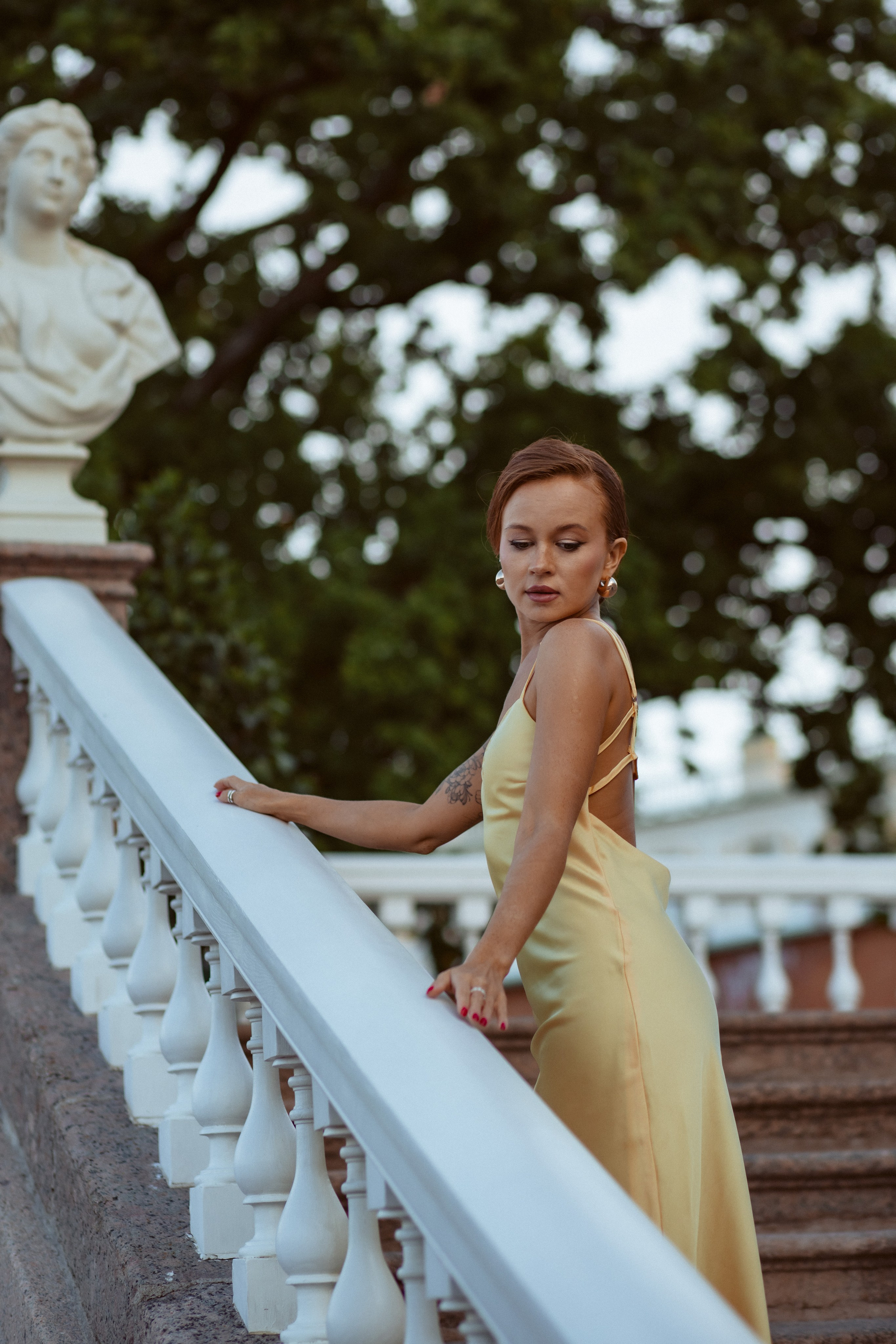 Фотосессия в парке летом Ораниенбаум