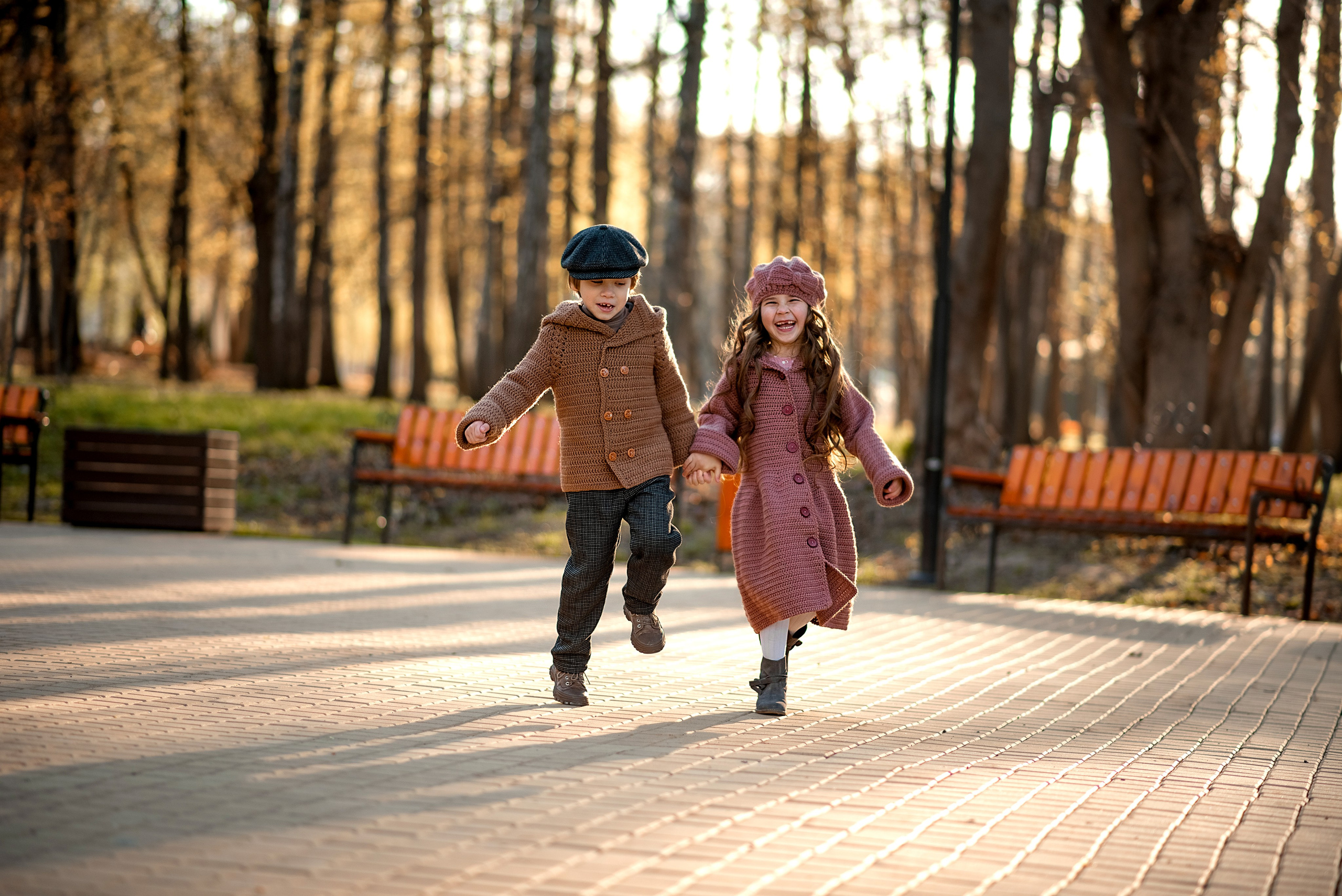 Лев и Диана. Детская фотосессия в парке. Семейный и детский фотограф в Туле Светлана Воронкова