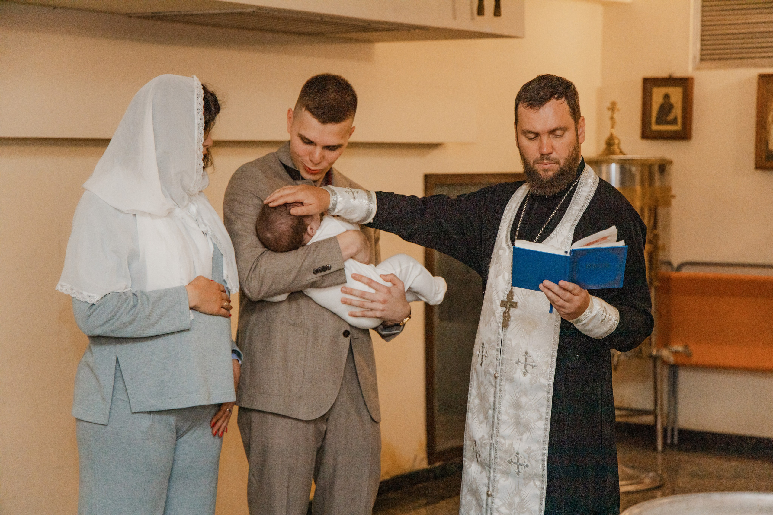 Крестины Илюши. Свадебный фотограф в городе Подольск МО и Москва Крылова Ирина