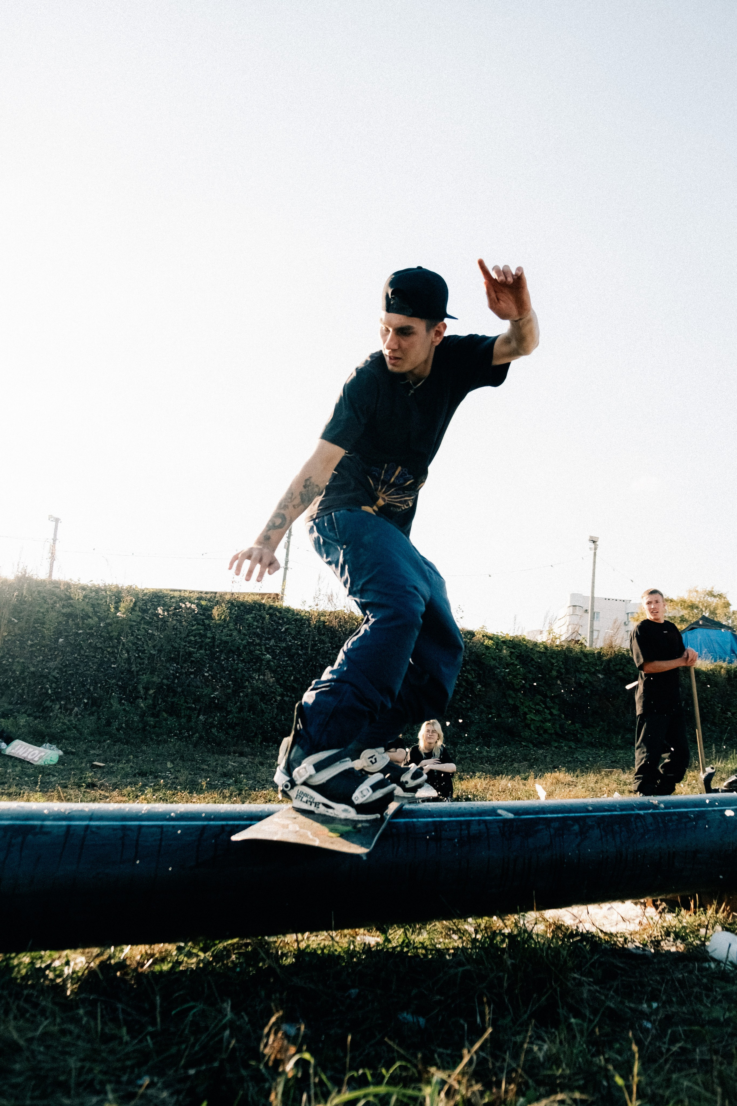 Autumn snowboarding. Фотограф Валерия Кононова
