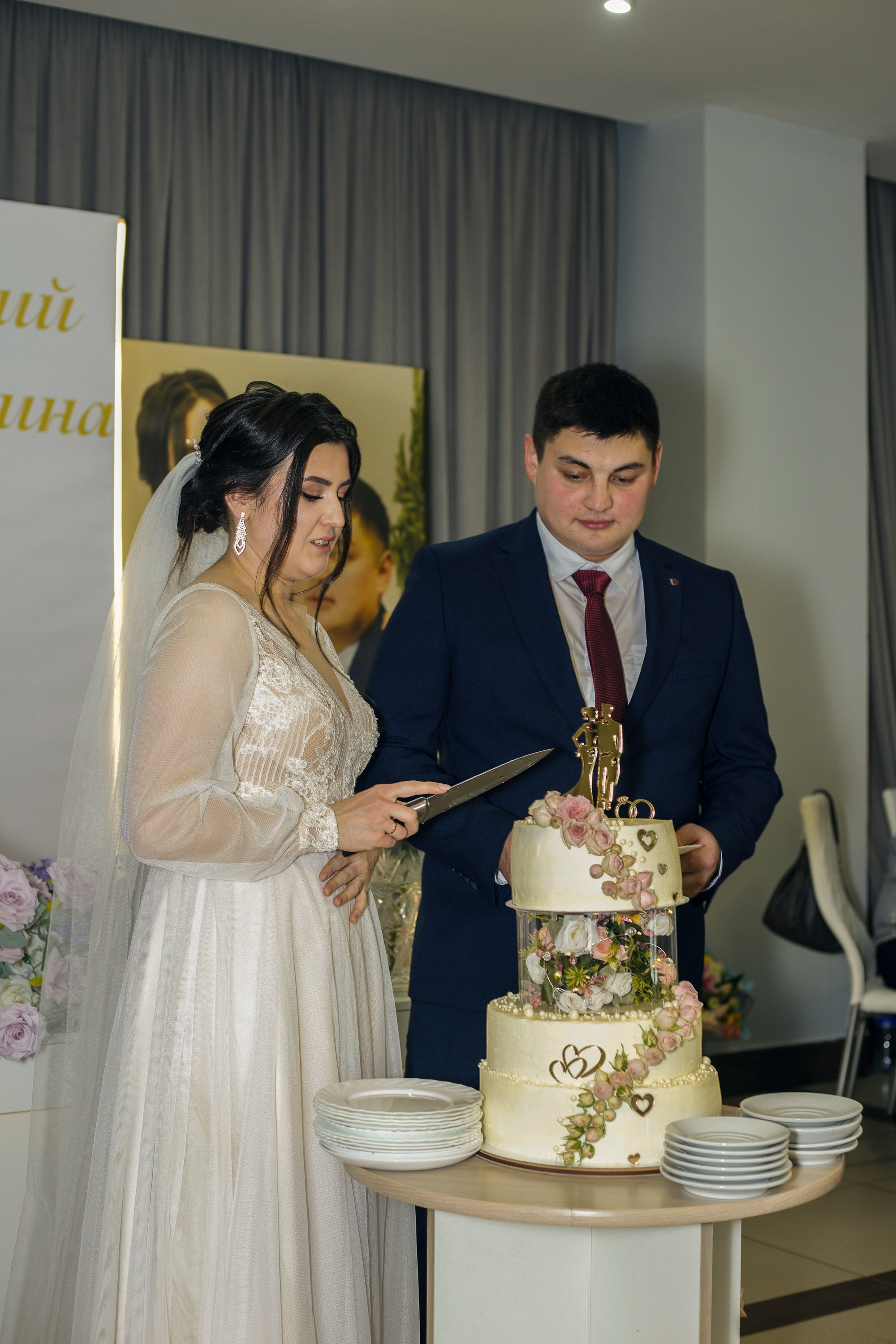 Свадебный банкет. Разноплановый фотограф в Москве