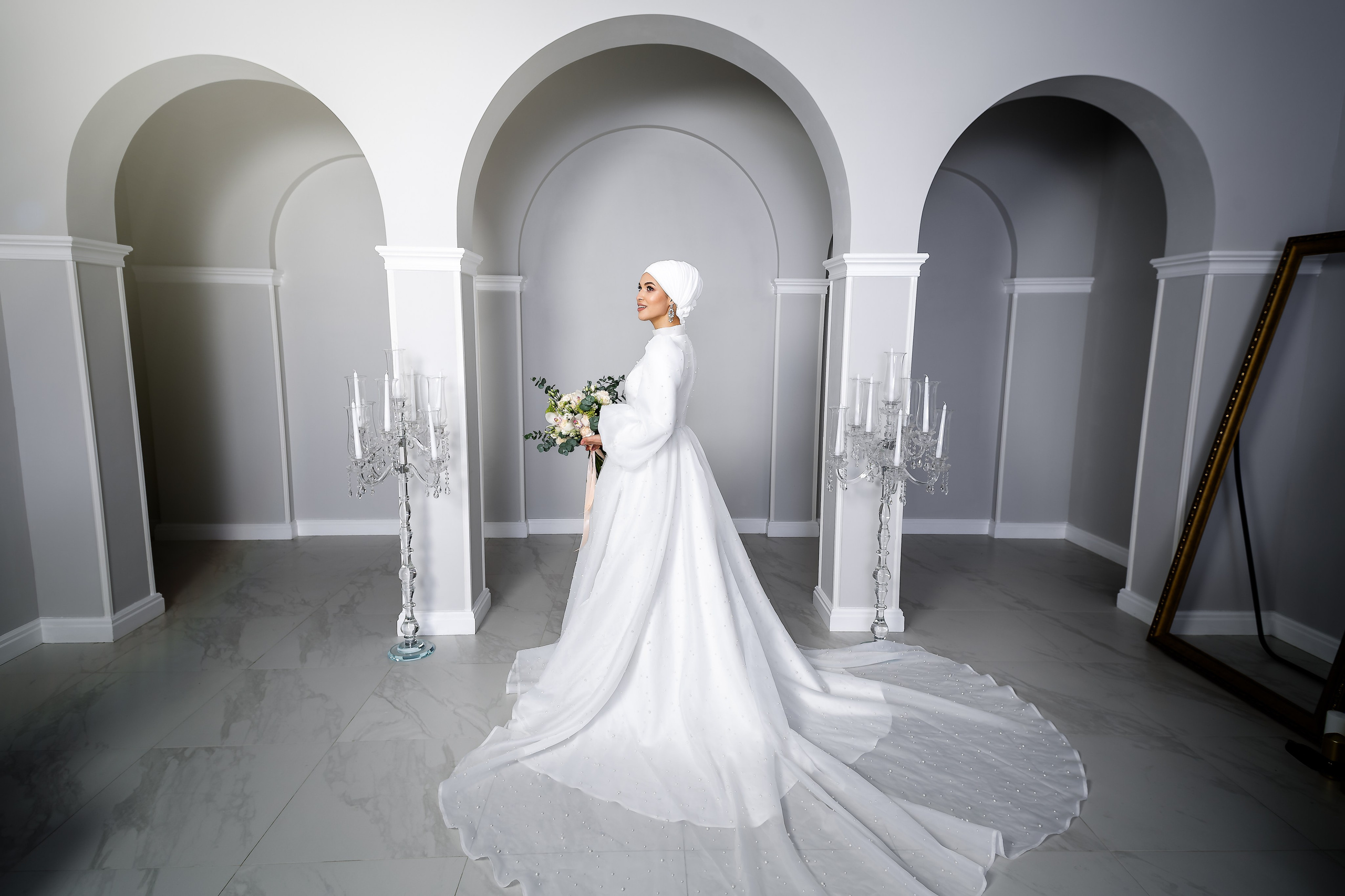 Никах в студии. Фотограф Ильхам Сибгатуллин Казань