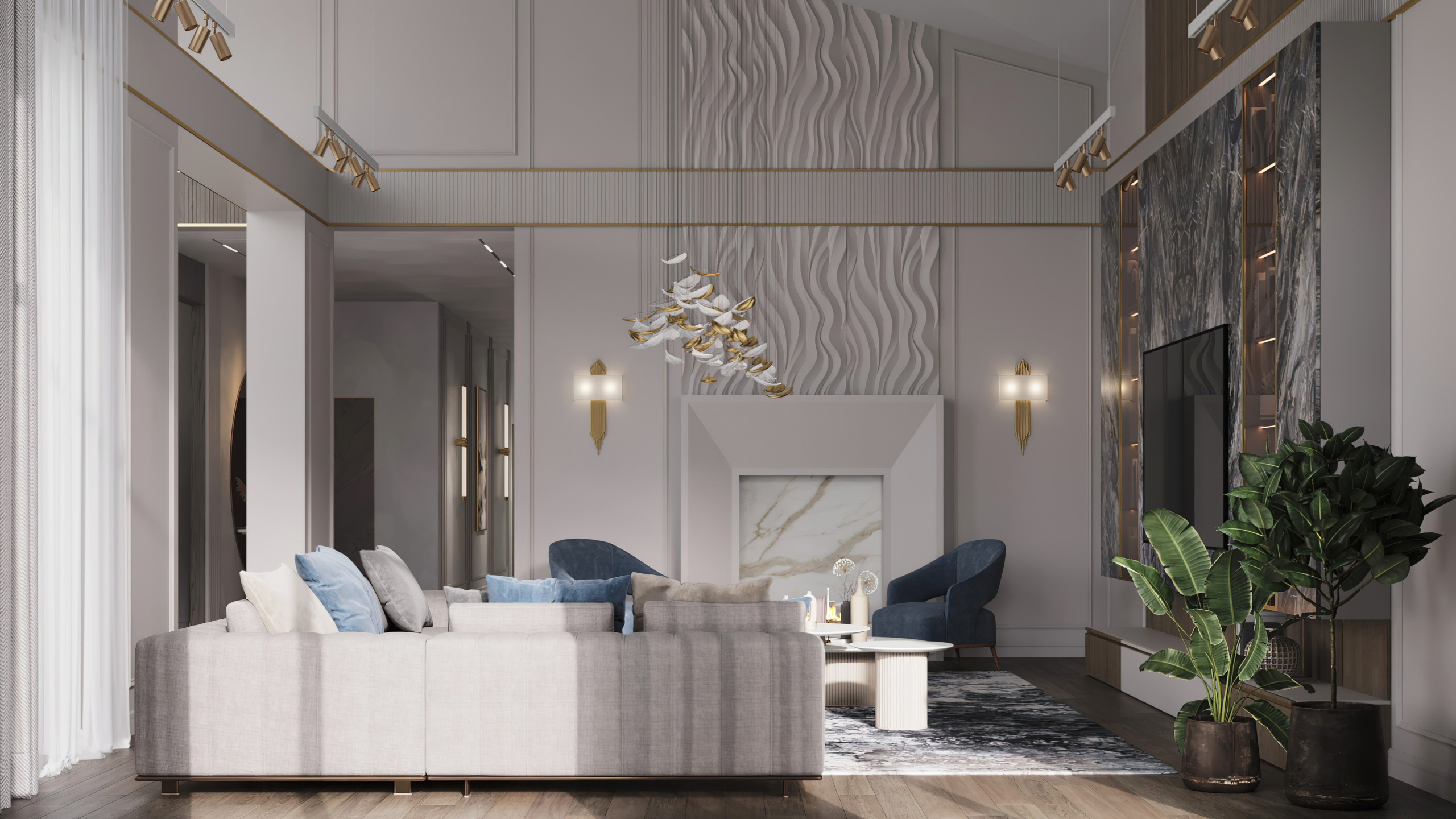 House 230 sq m. Профессиональный дизайнер интерьера