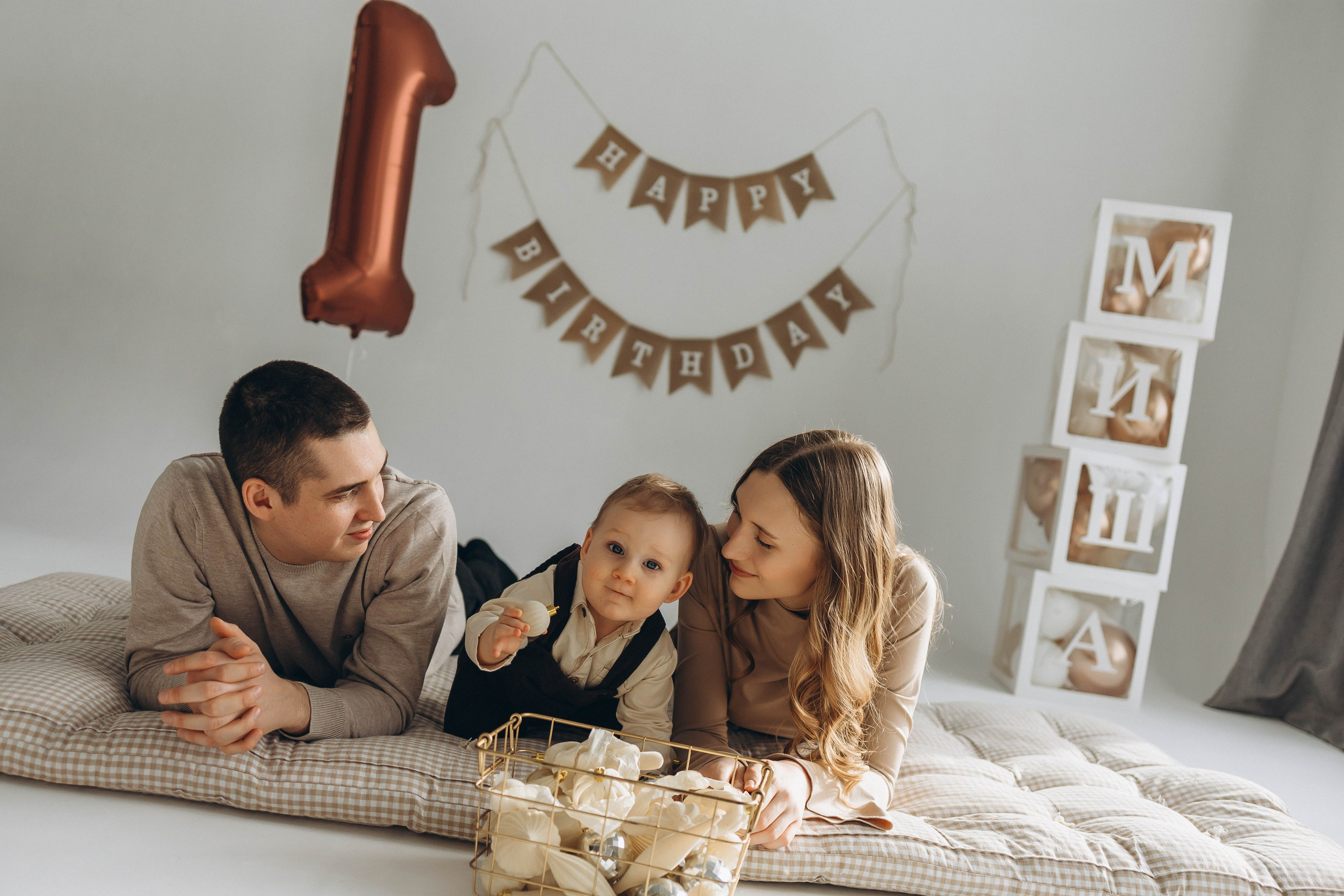 Первый год Миши. Семейный фотограф в Волгодонске Краченцева Анна